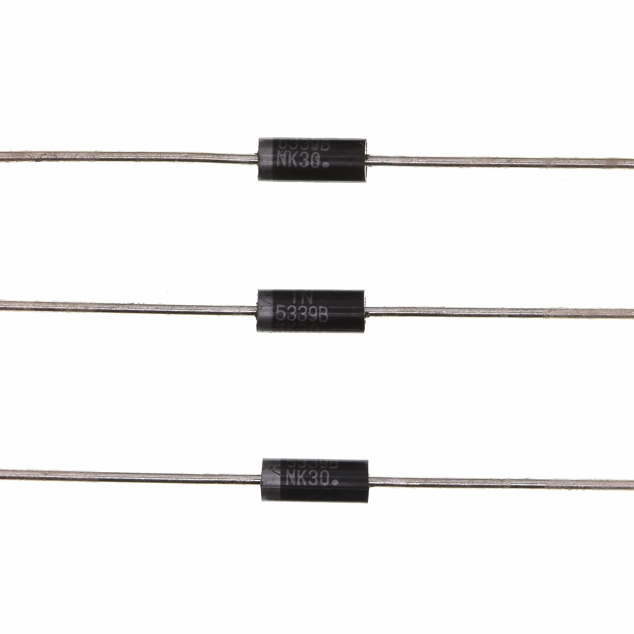 50 Pezzi 1N5339B 1N5339 Diodo Zener di Potenza 5W 5,6V DO-15(CASE17-02) Diodi Assiali 5 Watt 5,6 Volt