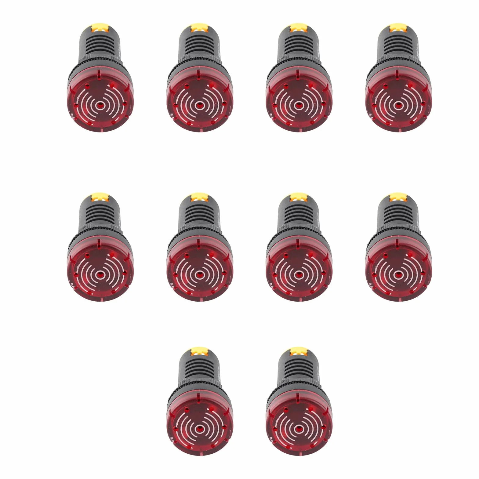BERM AD16-22SM LED Buzzer 22mm Indicatore luminoso rosso lampeggiante AC/DC24V