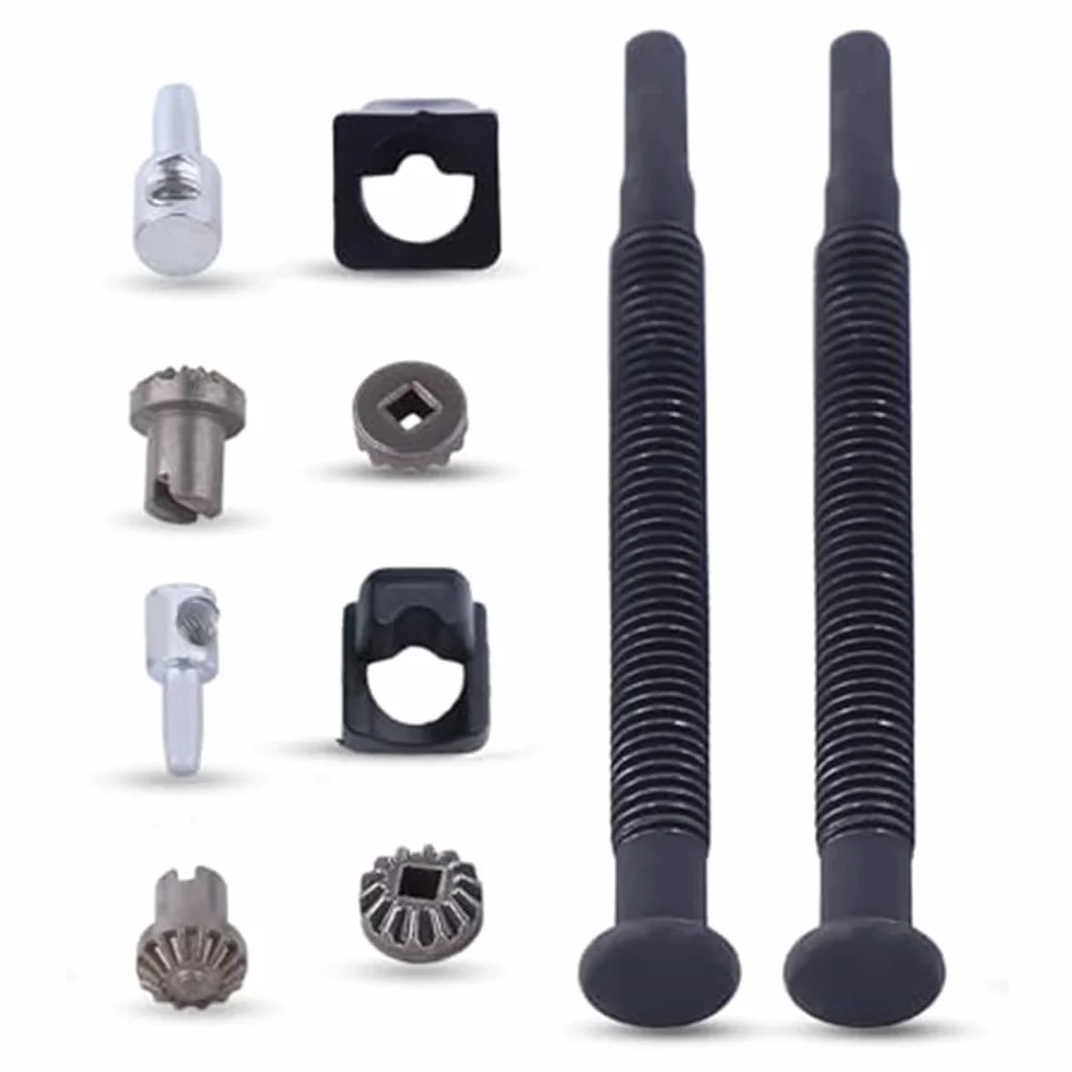 Kit tendicatena per motosega Echo, confezione da 2 pezzi, per modelli CS370, CS400, CS450, V651000001, montaggio di tensionamento della barra della catena, ricambio