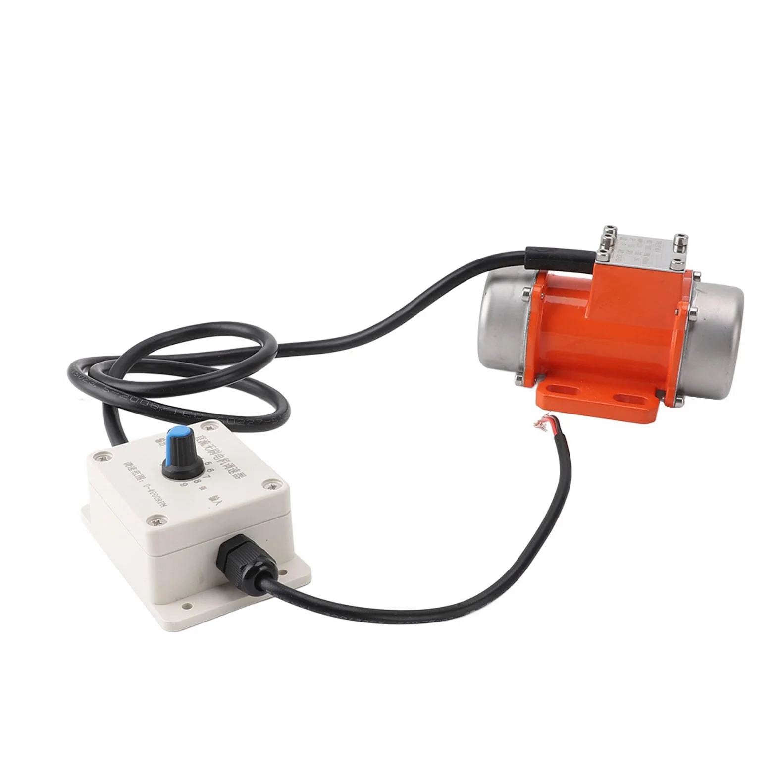 Zunate Motore a Vibrazione CC Senza Spazzole da 4000 Giri/min |Vibratore per Calcestruzzo in Lega di Alluminio a velocità Regolabile 12V 30W per Uso di Attrezzature (30W)