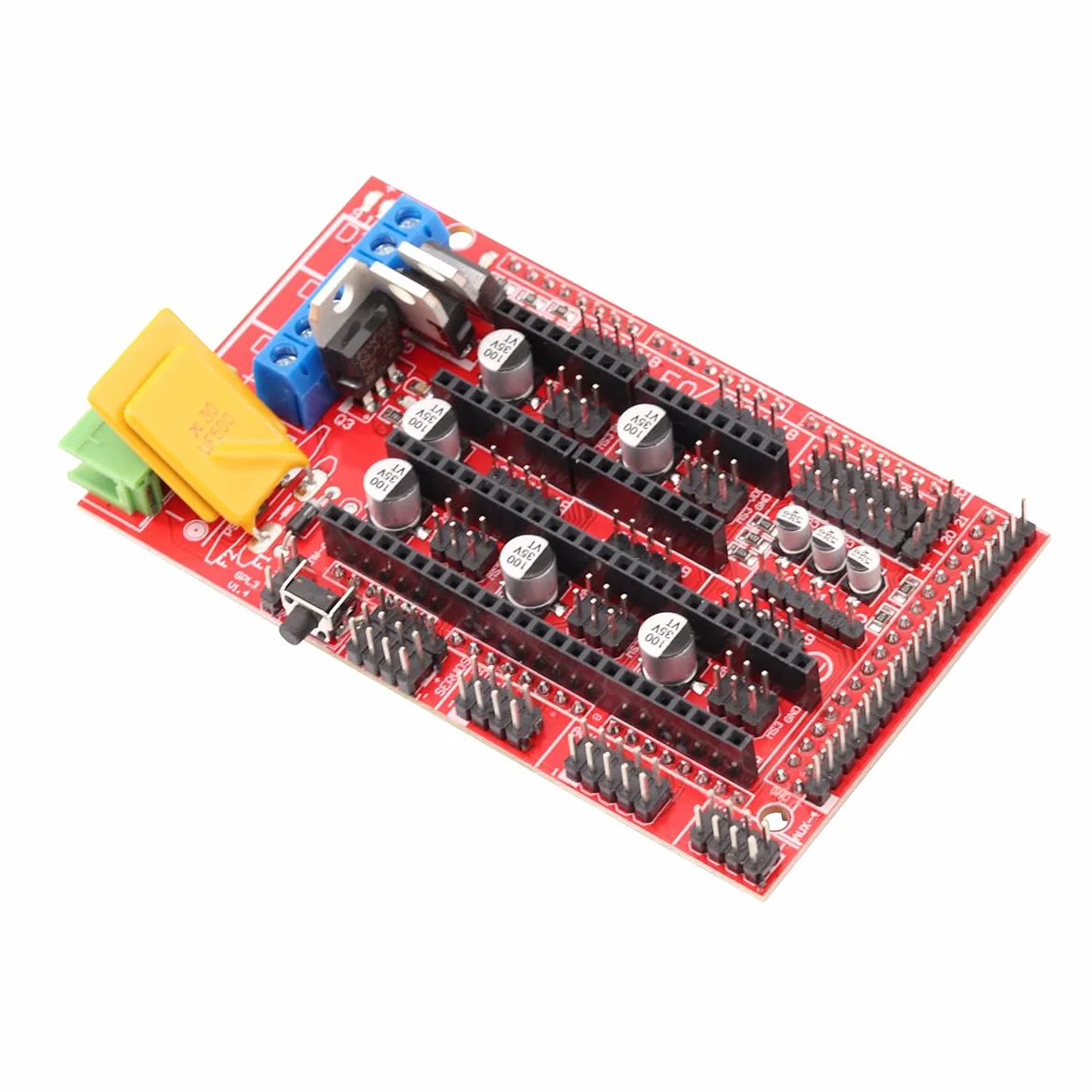 Controllore della stampante 3D RAMPE 1.4 Mega Shield per Arduino Reprap Prusa Mendel (2 pezzi)