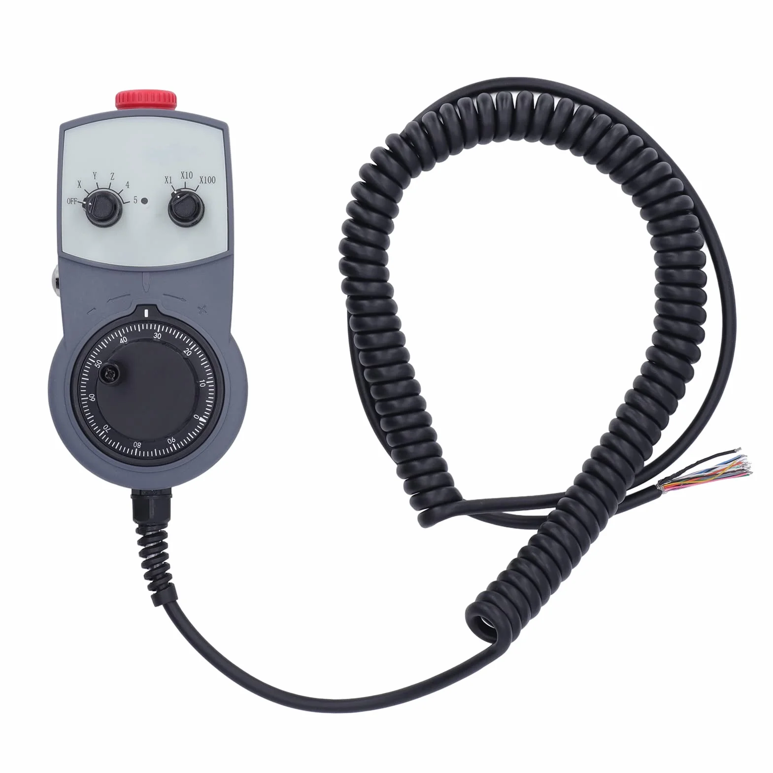 YWBL-WH Volantino CNC, Volantino Elettronico, Cablaggio per Processore PLC Connessione Diretta con Arresto di Emergenza