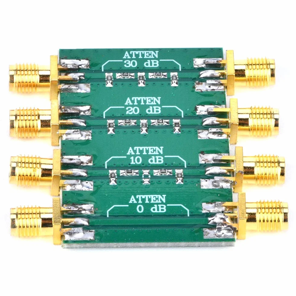 Attenuatore RF Fisso 50 Ohm SMA Femmina DC 4.0 GHz 200mW Attenuazione 10 20 30 dB