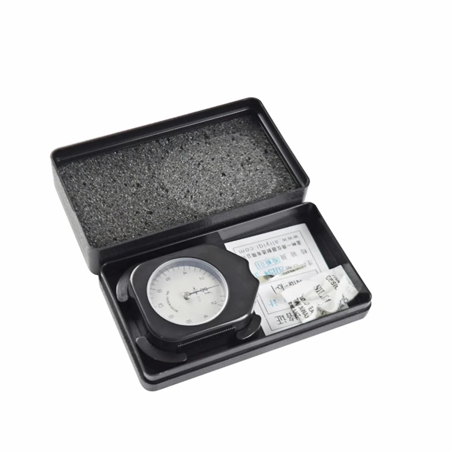 Misuratore di forza Misuratore di tensione del quadrante Indicatore di forza analogico Puntatore a doppio perno Strumenti di forza for test di tensione di pressione di precisione Bilancia a molla(Two