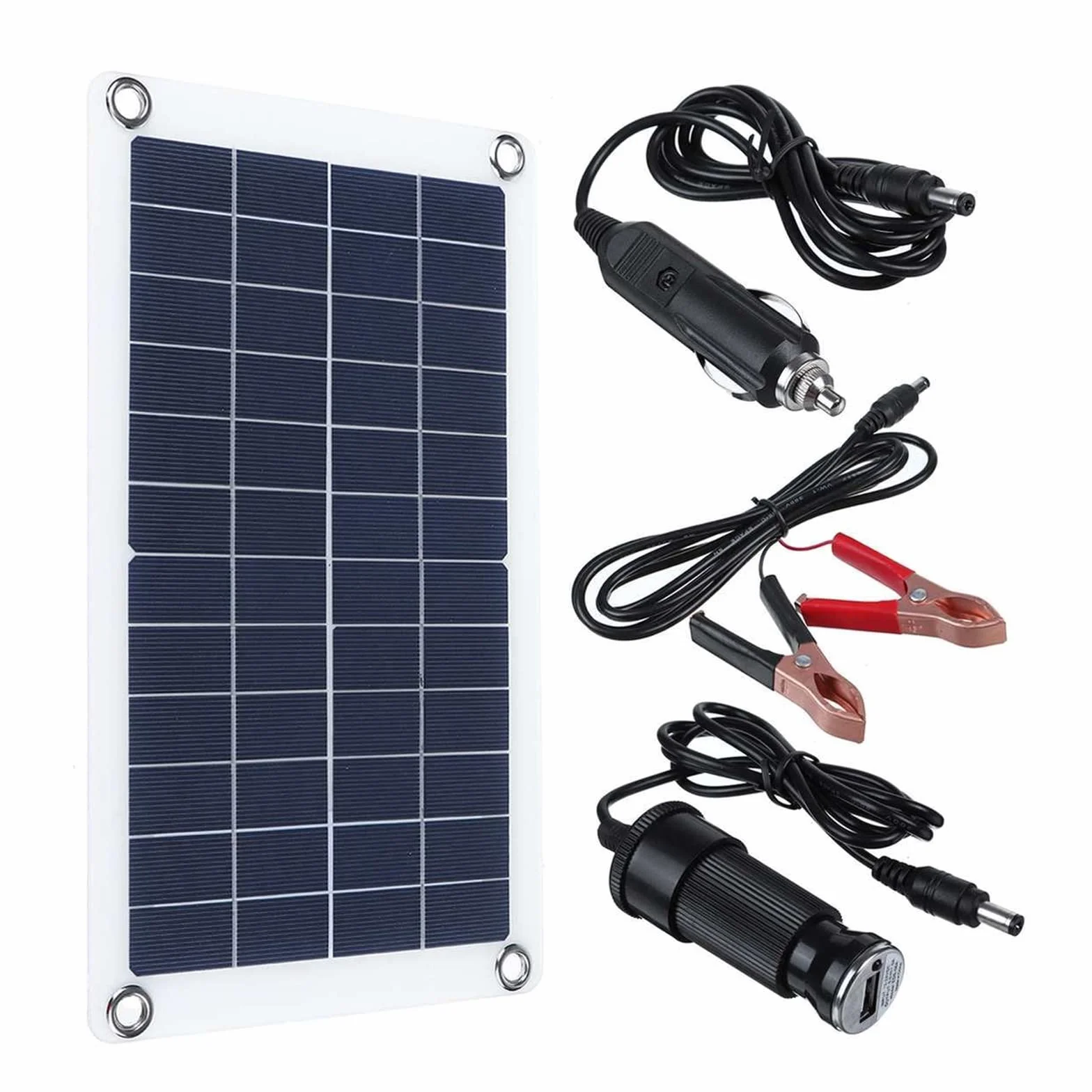 Pannelli solari portatili 300W Kit pannello solare 12V Ricarica USB Scheda di controllo delle cellule solari Celle solari impermeabili portatili per telefono RV Car MP3 little surprise