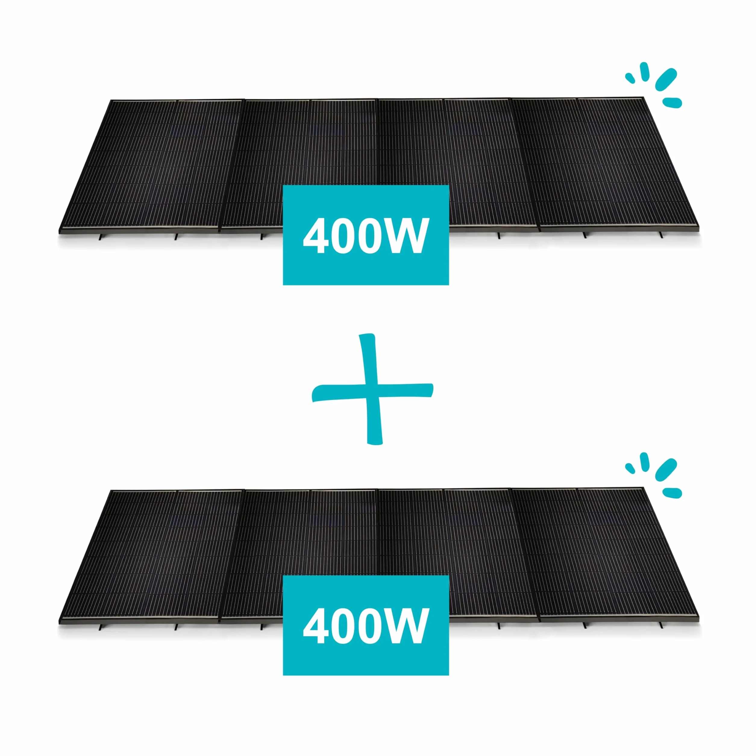 Avidsen Kit 4 pannelli solari stazione collegata 400 watt