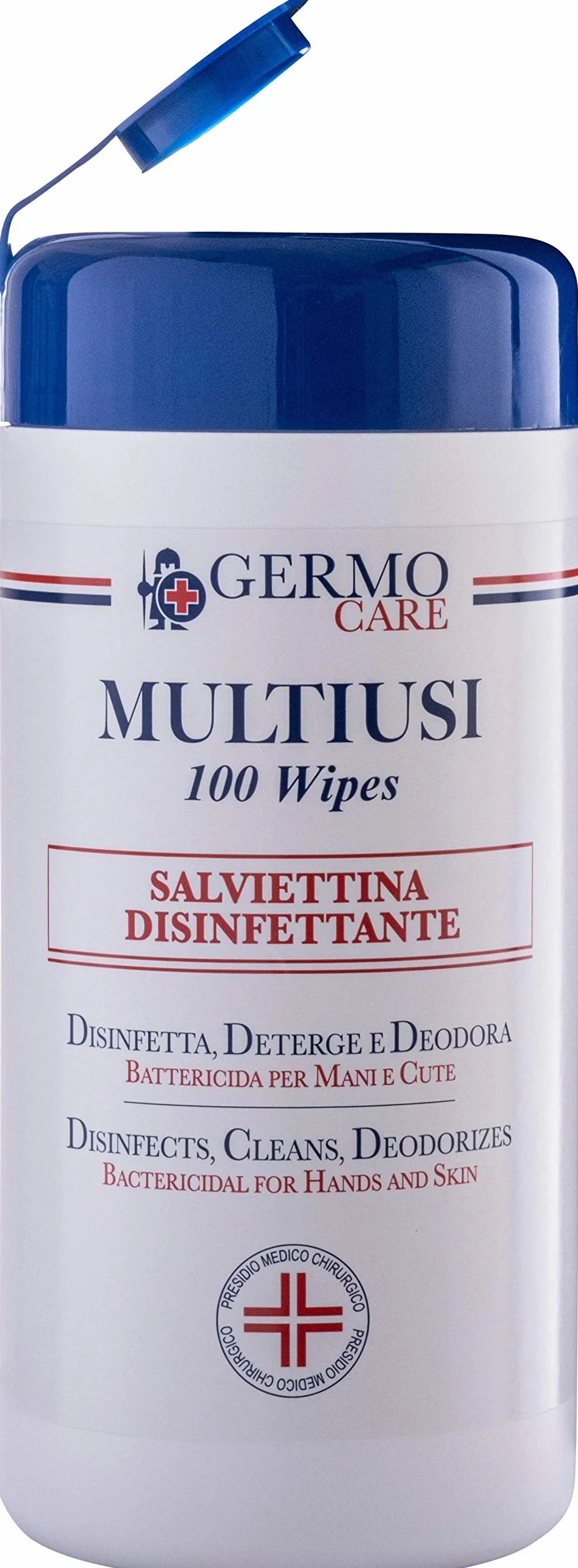 Germo Q360 Fazzolettini Disinfettanti Barattolo 100 Salviettine