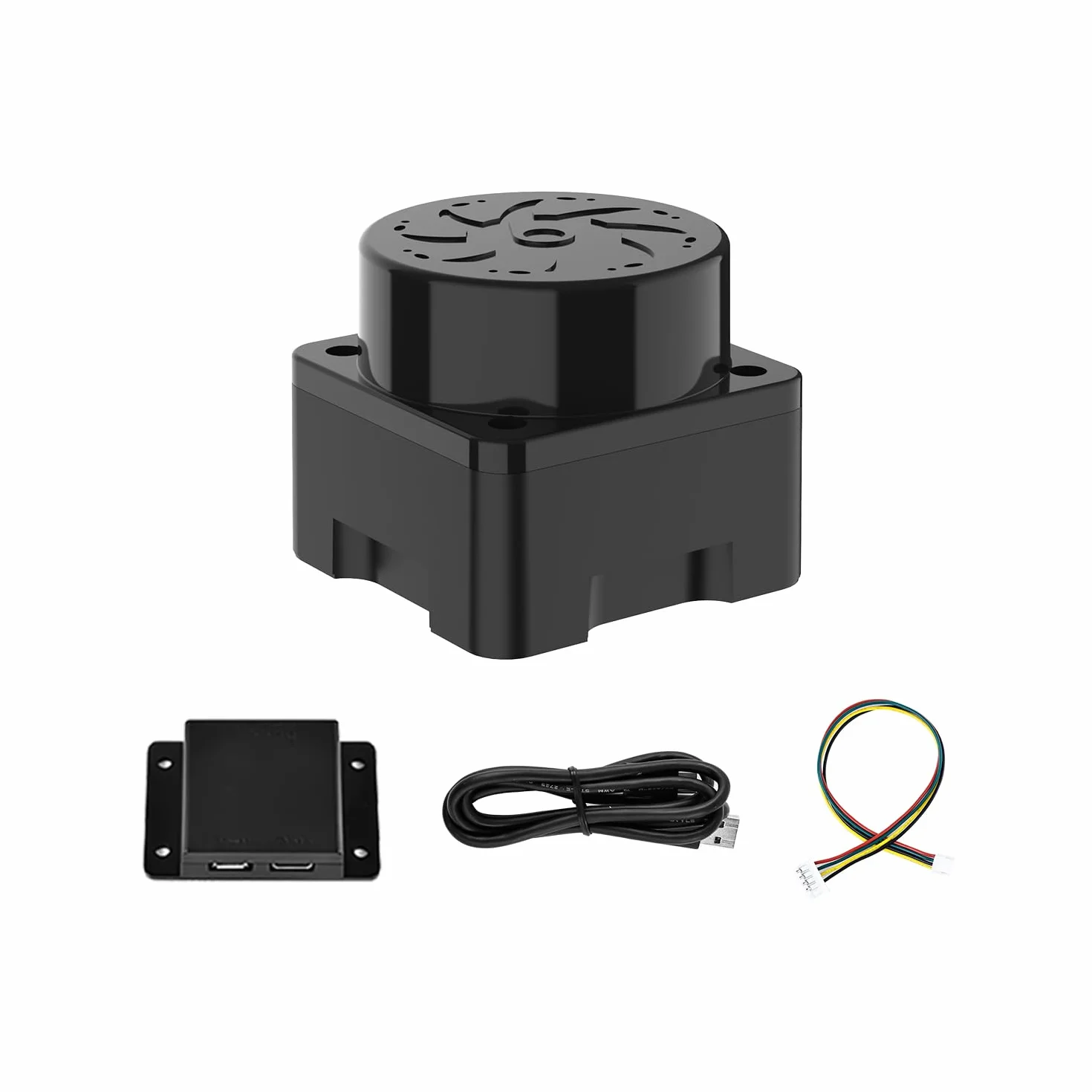 Yahboom YDLIDAR Tmini Plus TOF Ranging Ridar 360°Scanning Sampling Rate 4000/s 360°Omnidirectional Scanning 12Hz Sampling Frequency Adjustable Scanning Frequency (Tmini Plus-12M)