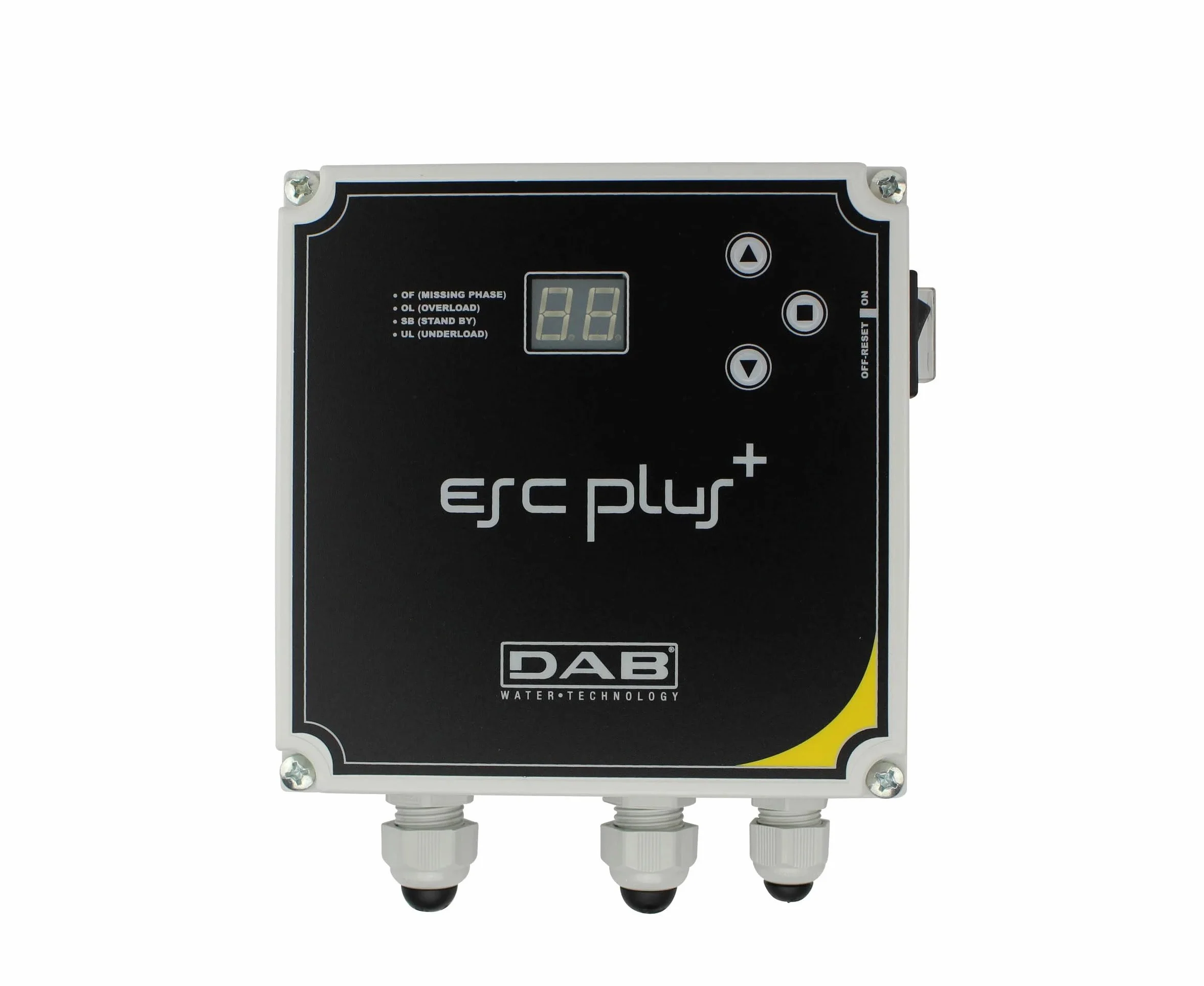 DAB ESC PLUS 4T 3X400V Quadro elettronico per protezione controllo e comando di motore pompa trifase con avviamento diretto.