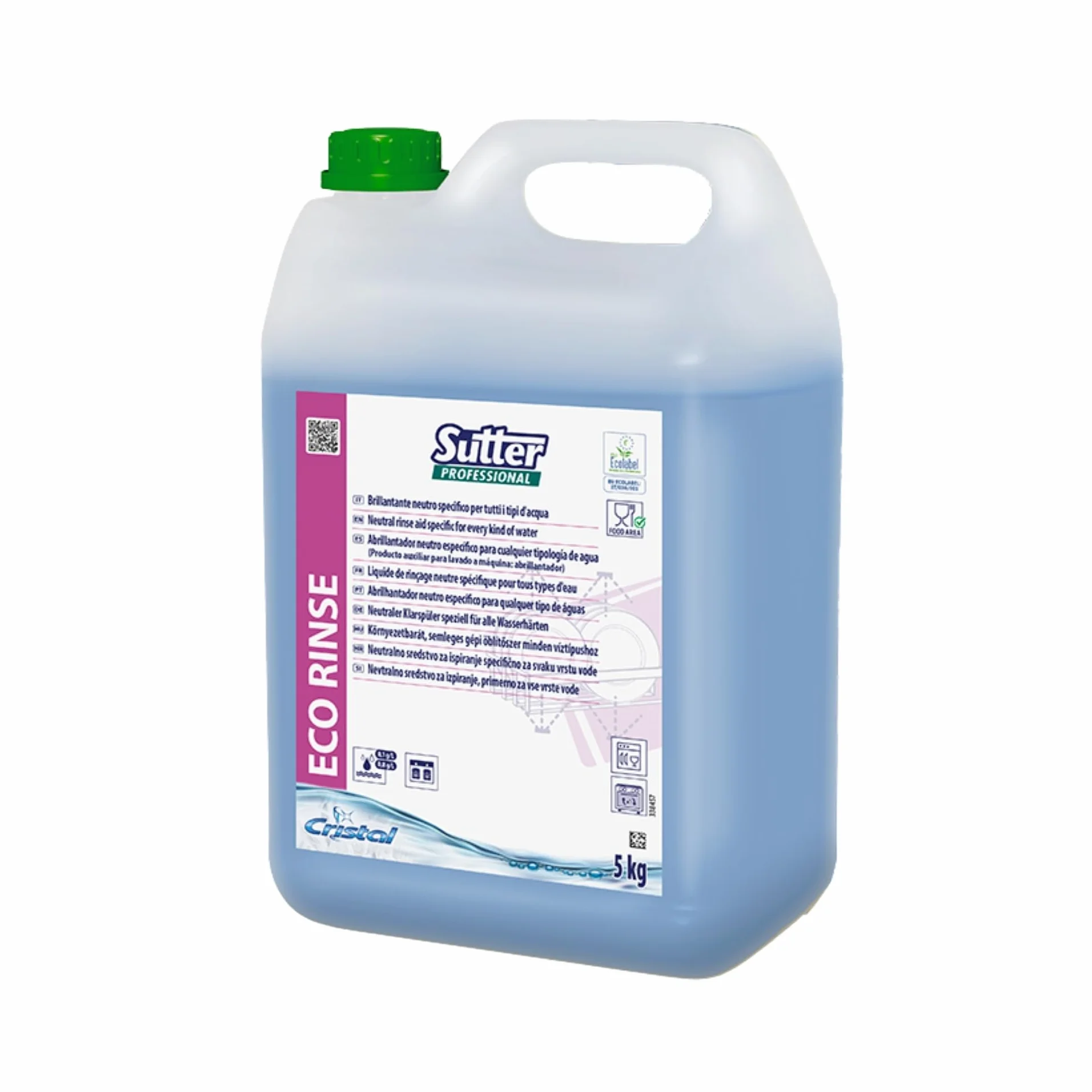 Sutter Professional Eco Rinse Brillantante Neutro, 5 kg