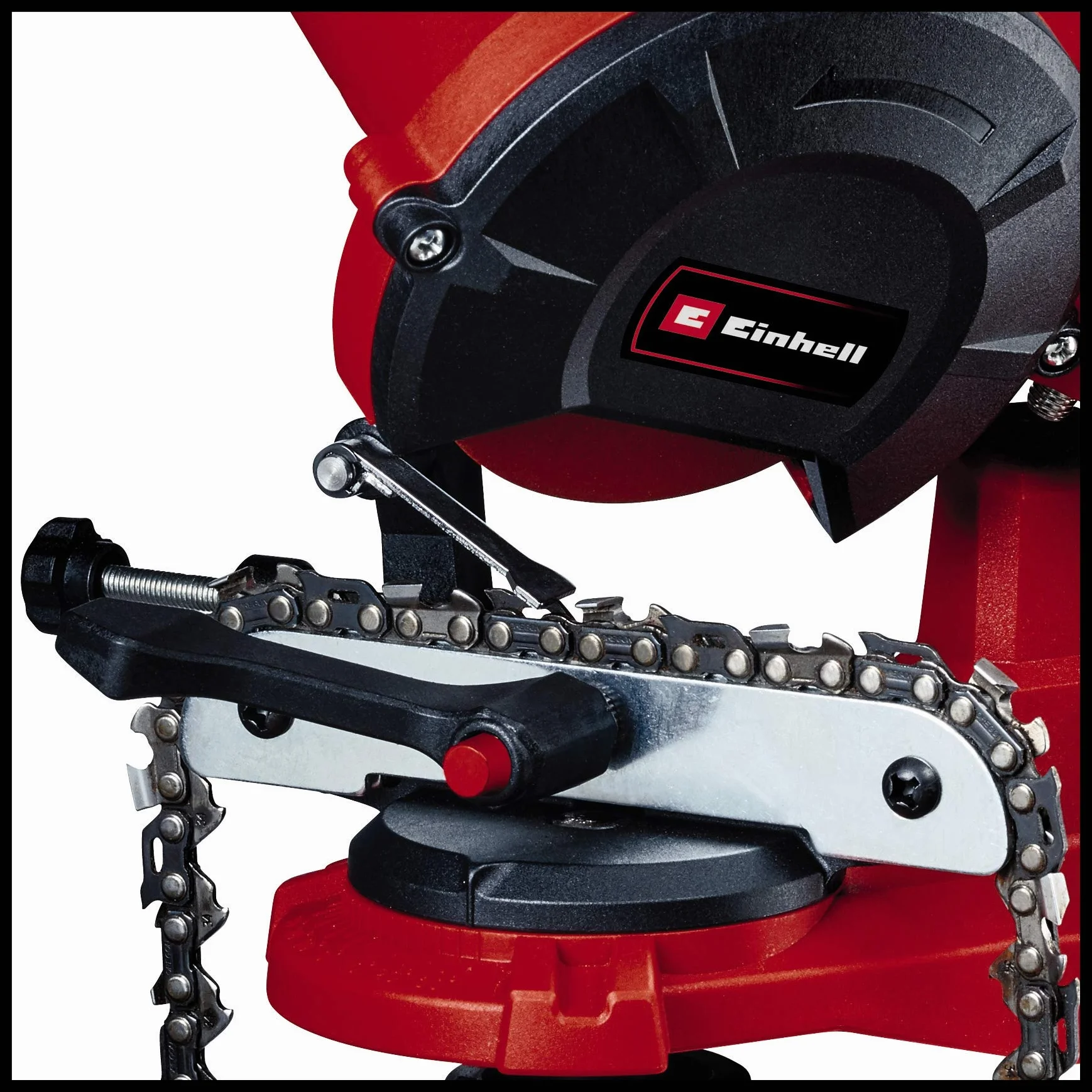 Einhell GE-CS 18 Li-Solo Affilacatene a batteria Power X-Change (18V, giri al min. 6500, Disco abrasivo spessore 3,2 mm, senza batteria e caricabatteria)