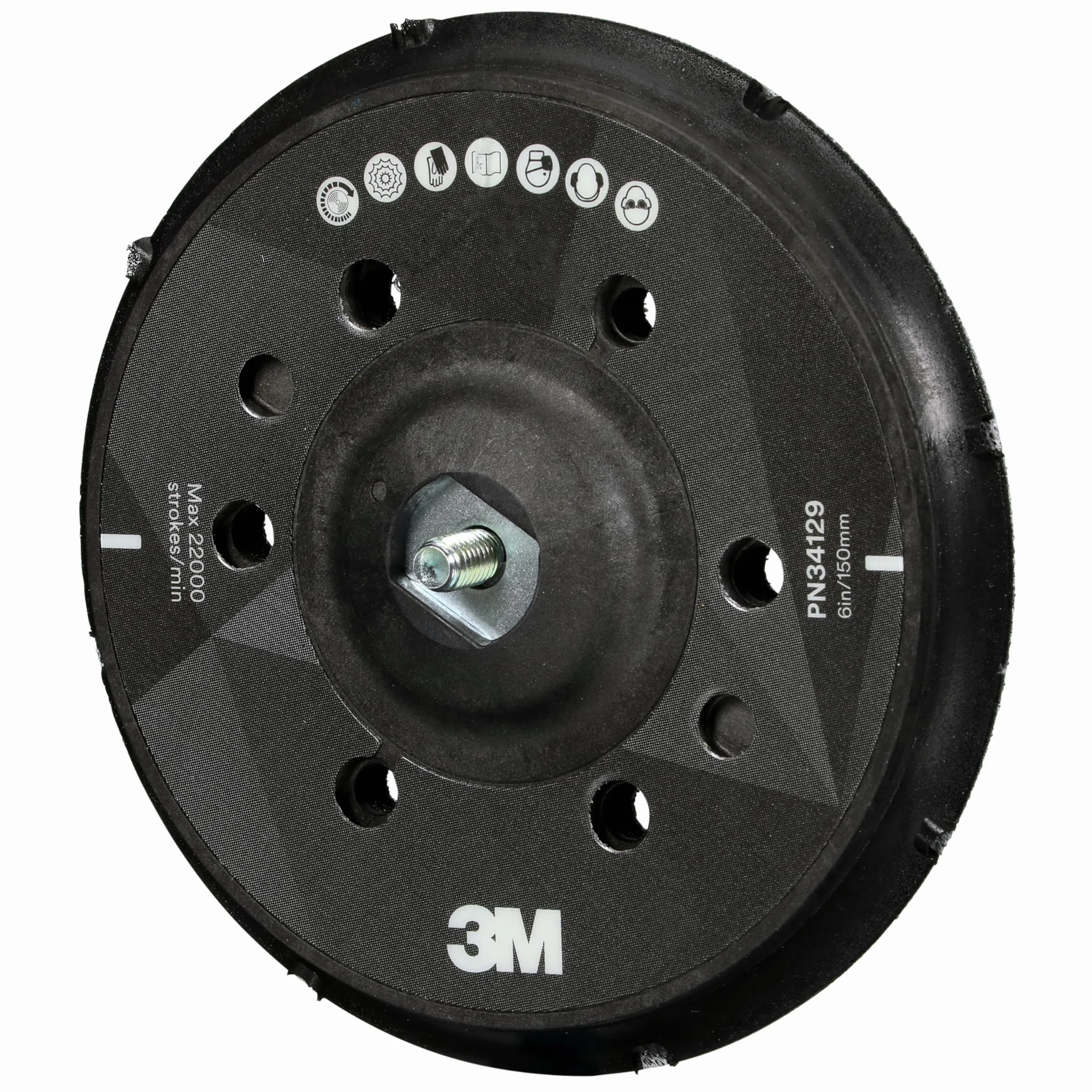 Platorello per lucidatrice rotorbitale 3M Perfect-It, 150 mm (6 in), 34129