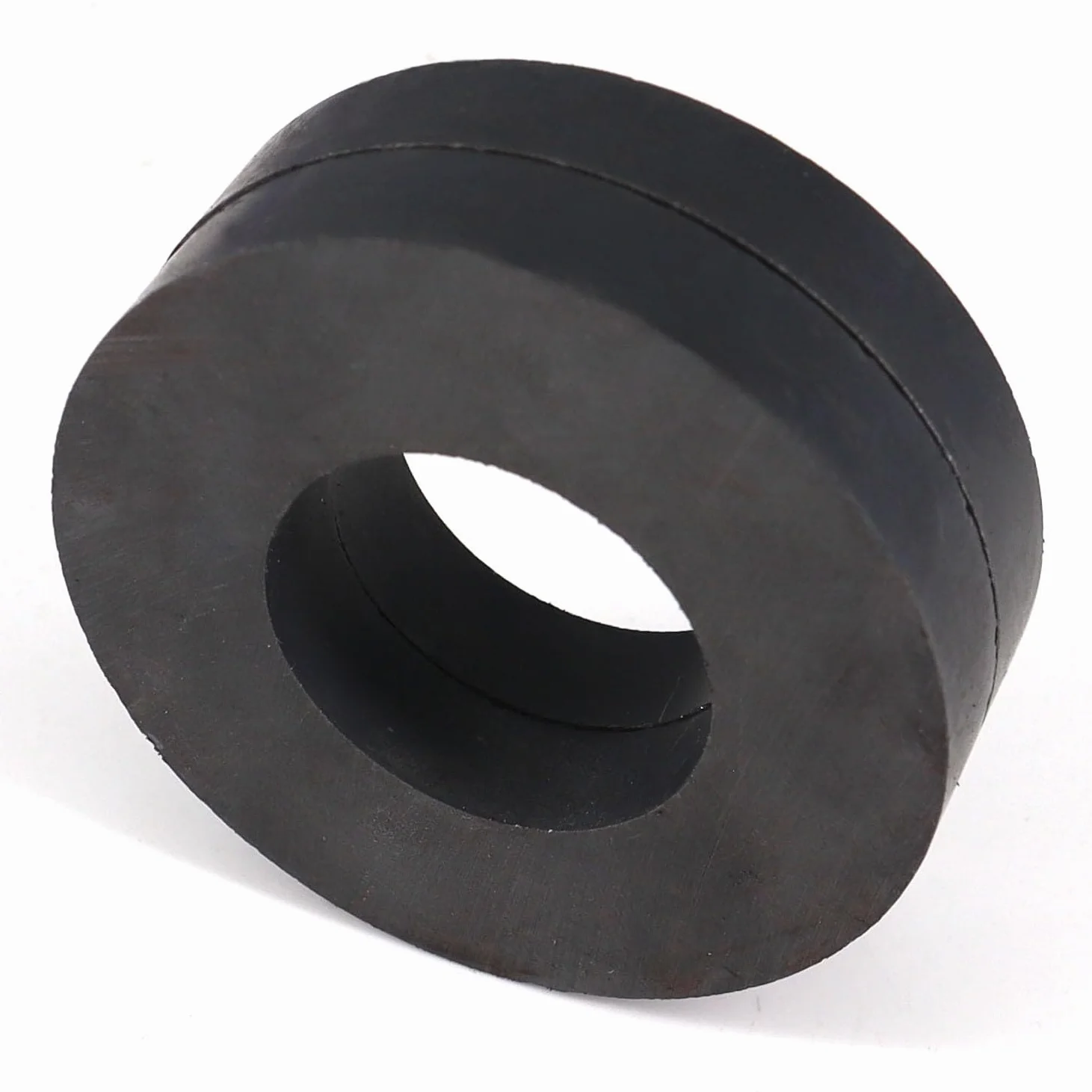 AOMAG Anelli magnetici in ferrite OD60 x ID32 x 10 mm C8 ceramica confezione da 2 pezzi