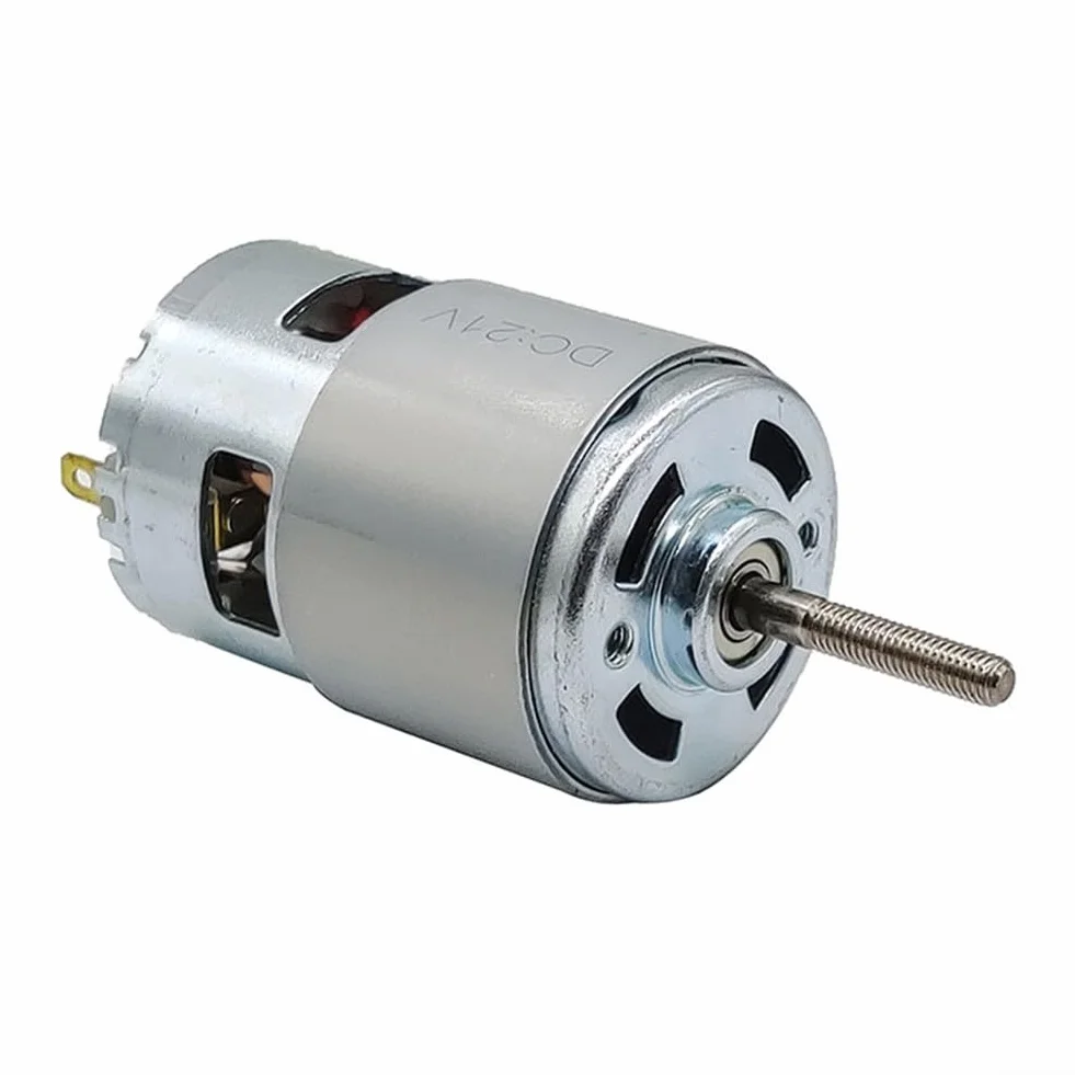 Motore 755 DC 18V 120W per utensili CNC dispositivi ufficio