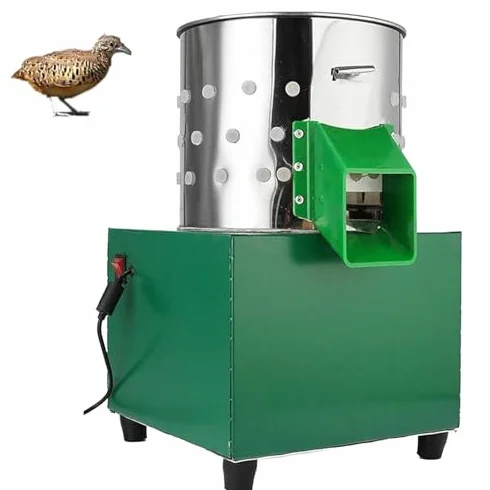 Macchina dello spennatore del pollame - dispositivo di rimozione resistente della piuma per l'elaborazione del pollo, dell'anatra, dell'uccello e del tacchino