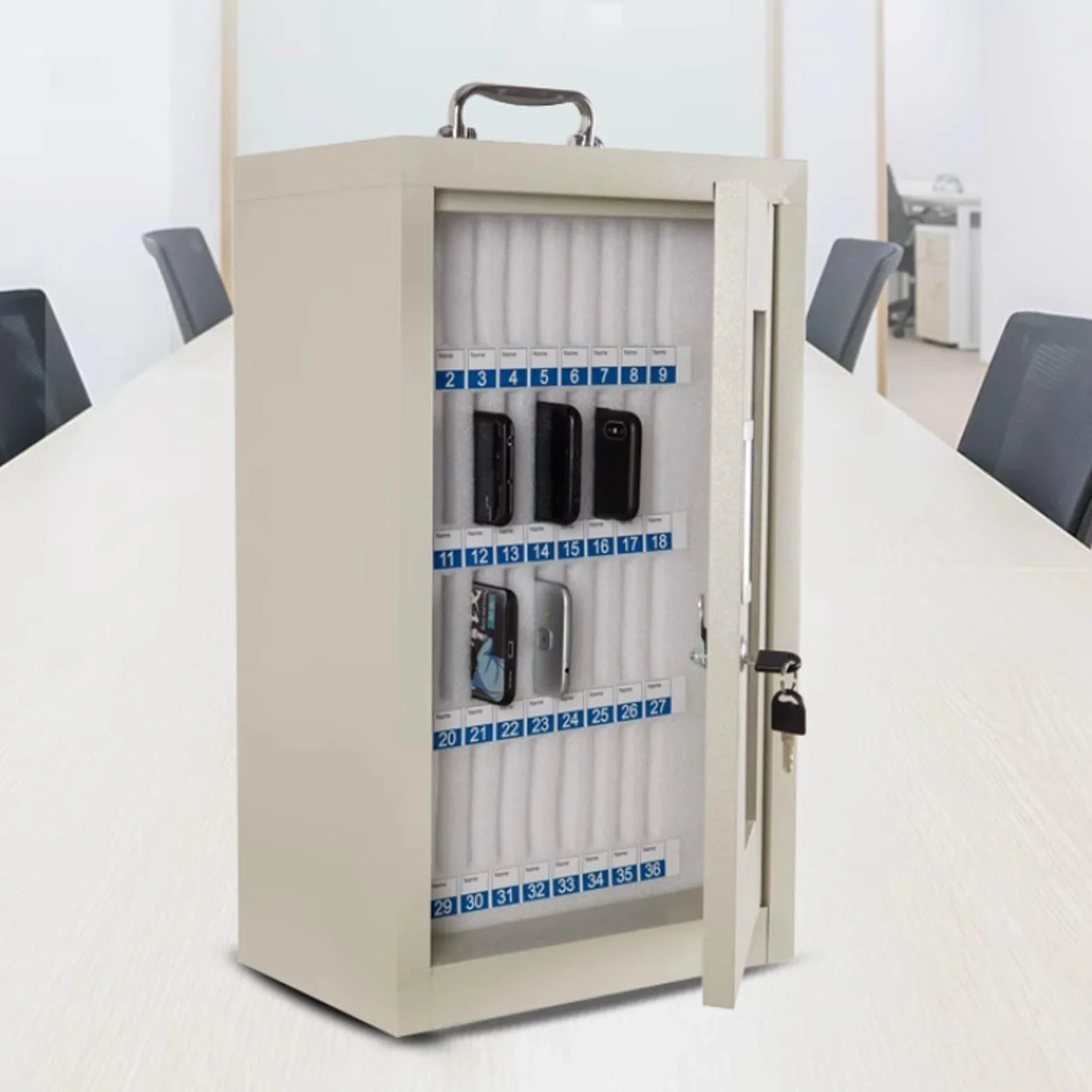 Mobiletto Portacellulare Per Aula Mobiletto Portacellulare Per Scuola Organizer Per Cellulari Con Serratura Armadietto Per Cellulari