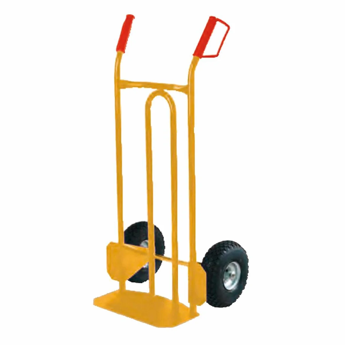 Svelt Carrello Professionale Porta Pacchi in Acciaio – Portata 300 kg, Ruote Antiforatura Ø 260 mm, Struttura Rinforzata, mod. Tyson
