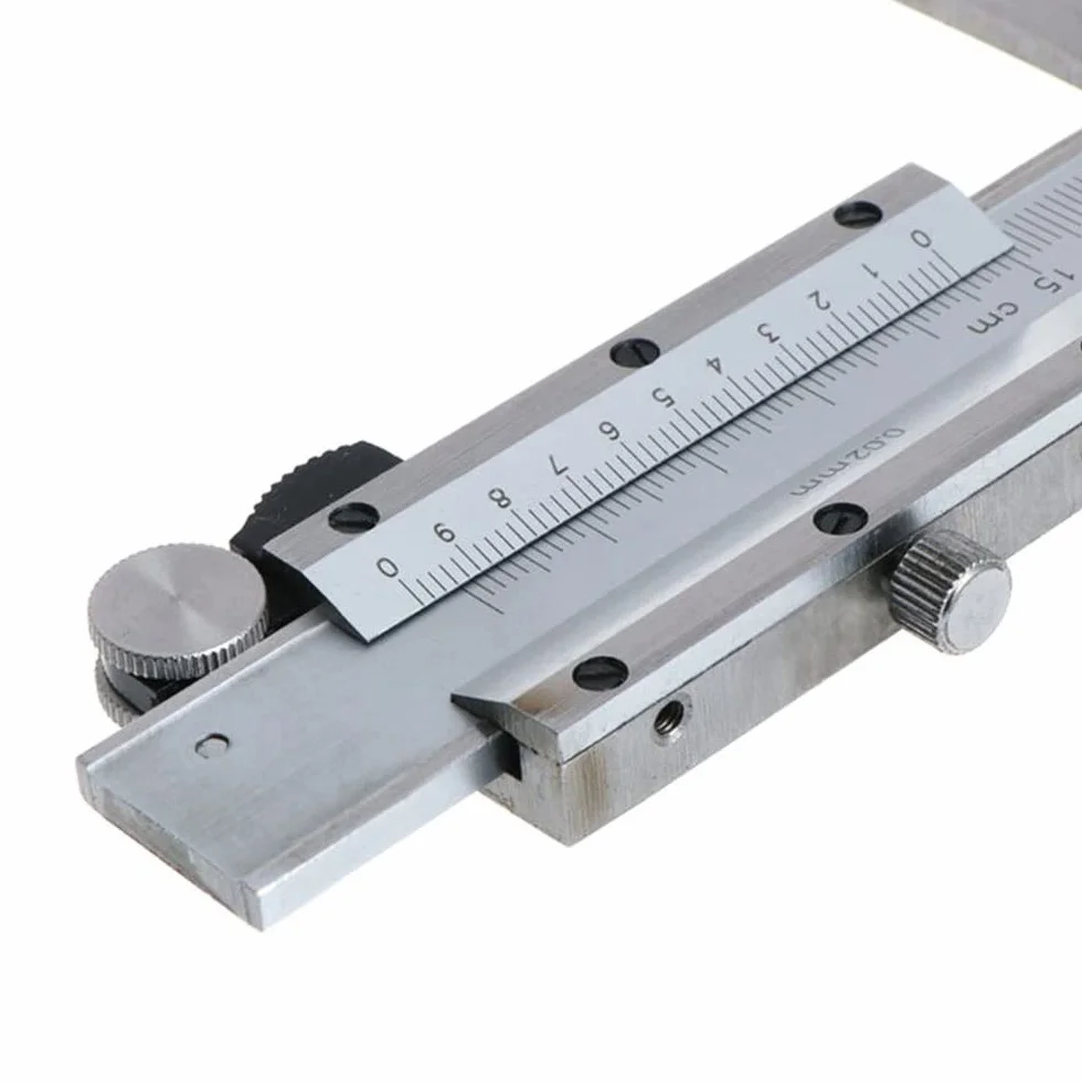 Maizoon Calibro Corsie in Acciaio Carbonio,Righello Doppia Scanalatura Interna,Calibro Diametro 9-150 mm,Strumenti Misura per fai da te/Lavorazione del Legno/Metalli/Produzione Modelli Idraulici,NE03
