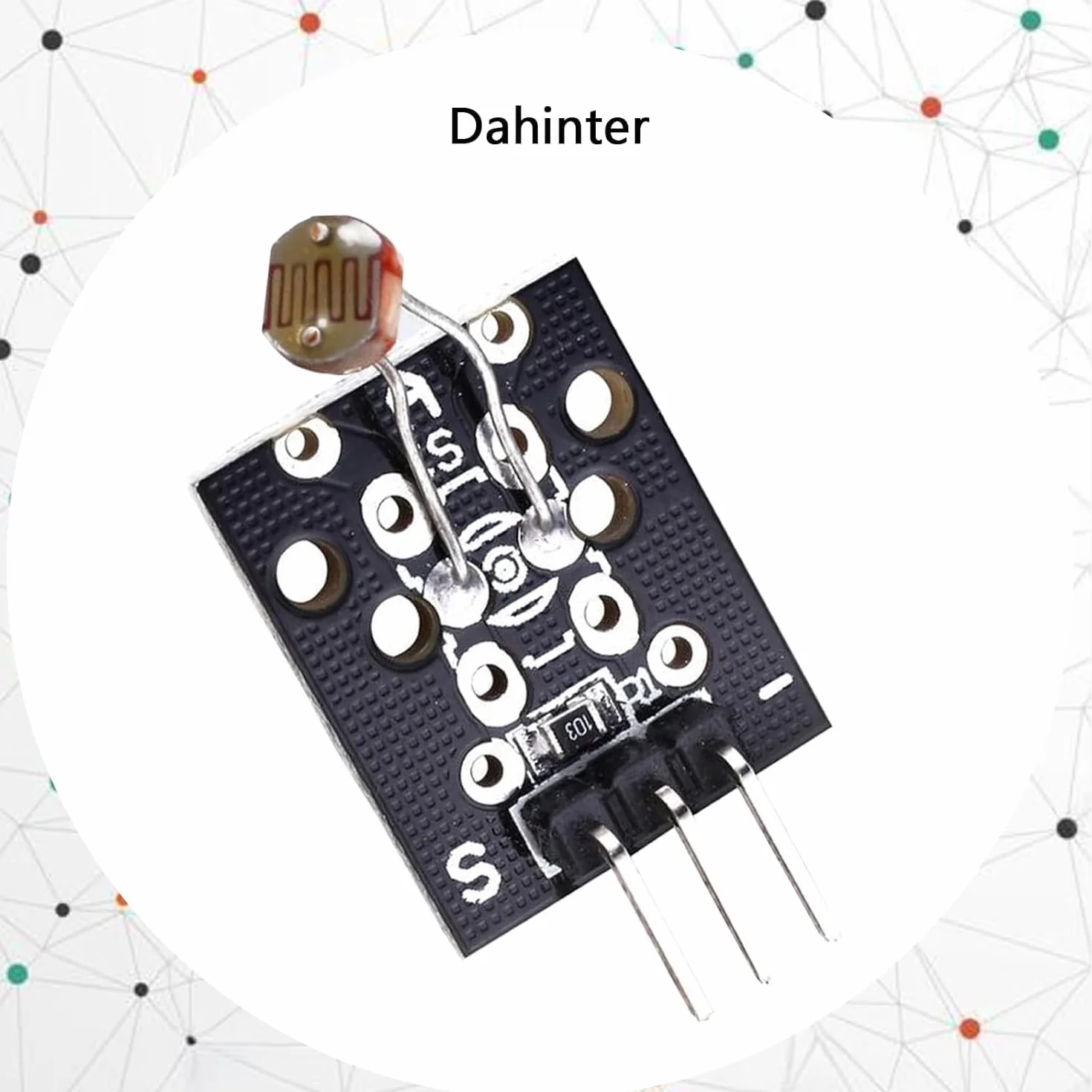 10 moduli KY-018 LDR con sensore di luce con uscita con resistenza fotografica, sensore di luminosità