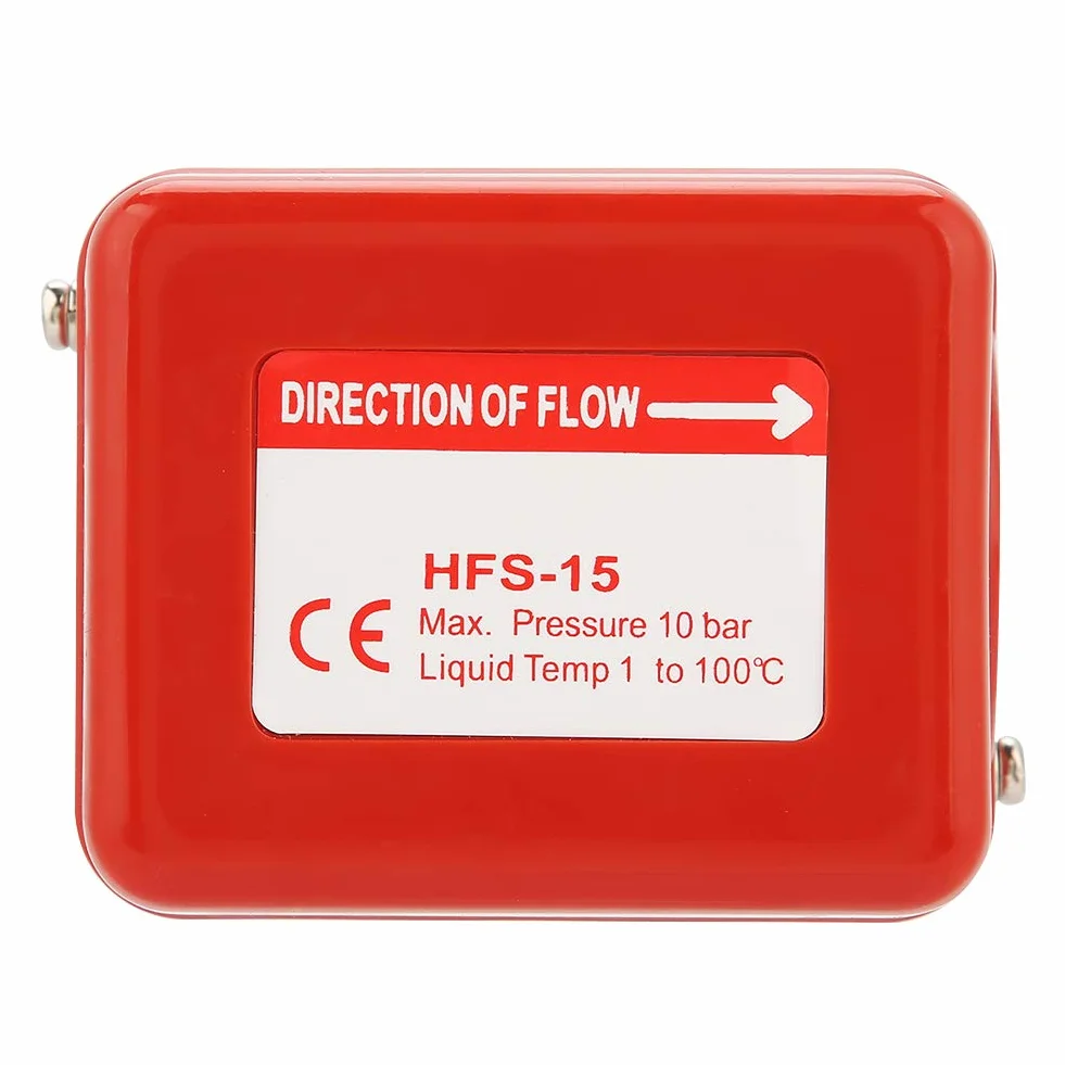 HFS-15 Regolatore di portata a paletta Flussostato acqua 1/2" 6-380V