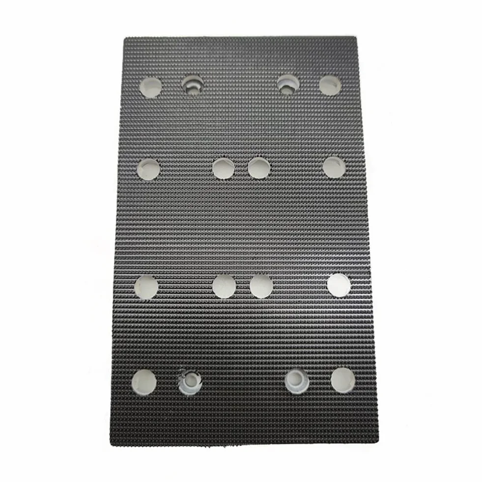 DAZZLEEX Tampone abrasivo 130X80Mm Pad 12 Fori Sostituzione Piastra di Backup per Rts 400 Req
