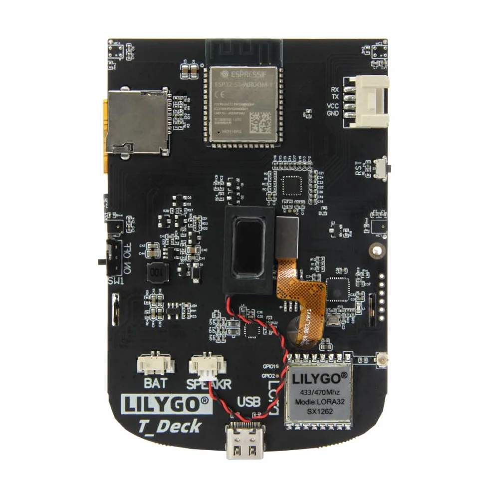 LILYGO T-Deck ESP32-S3 LoRa BLE WiFi TTGO Modulo LoRaWAN Scheda di sviluppo a lungo raggio con schermo LCD da 2,8" (433 MHz)