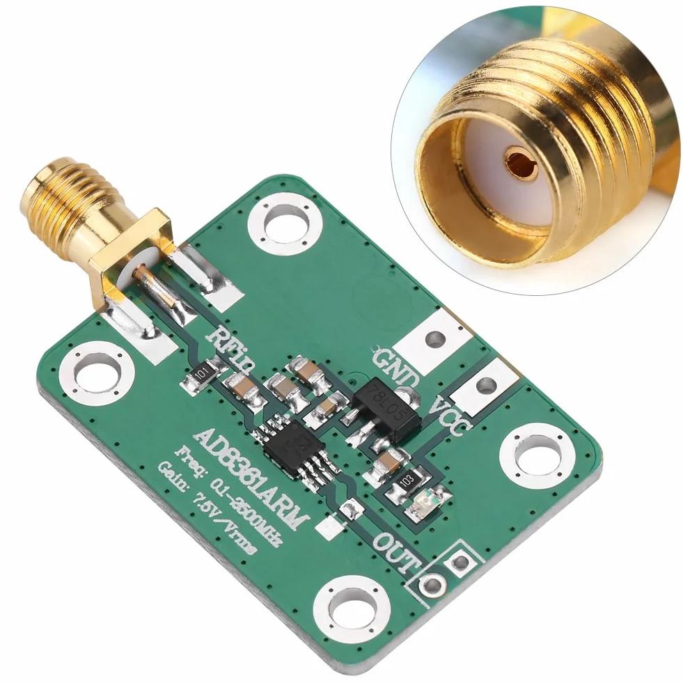 AD8361 RF Detector AM Detector, 1PC AD8361 RF Detector AM Potenza reale AM Detector Ampiezza Detection
