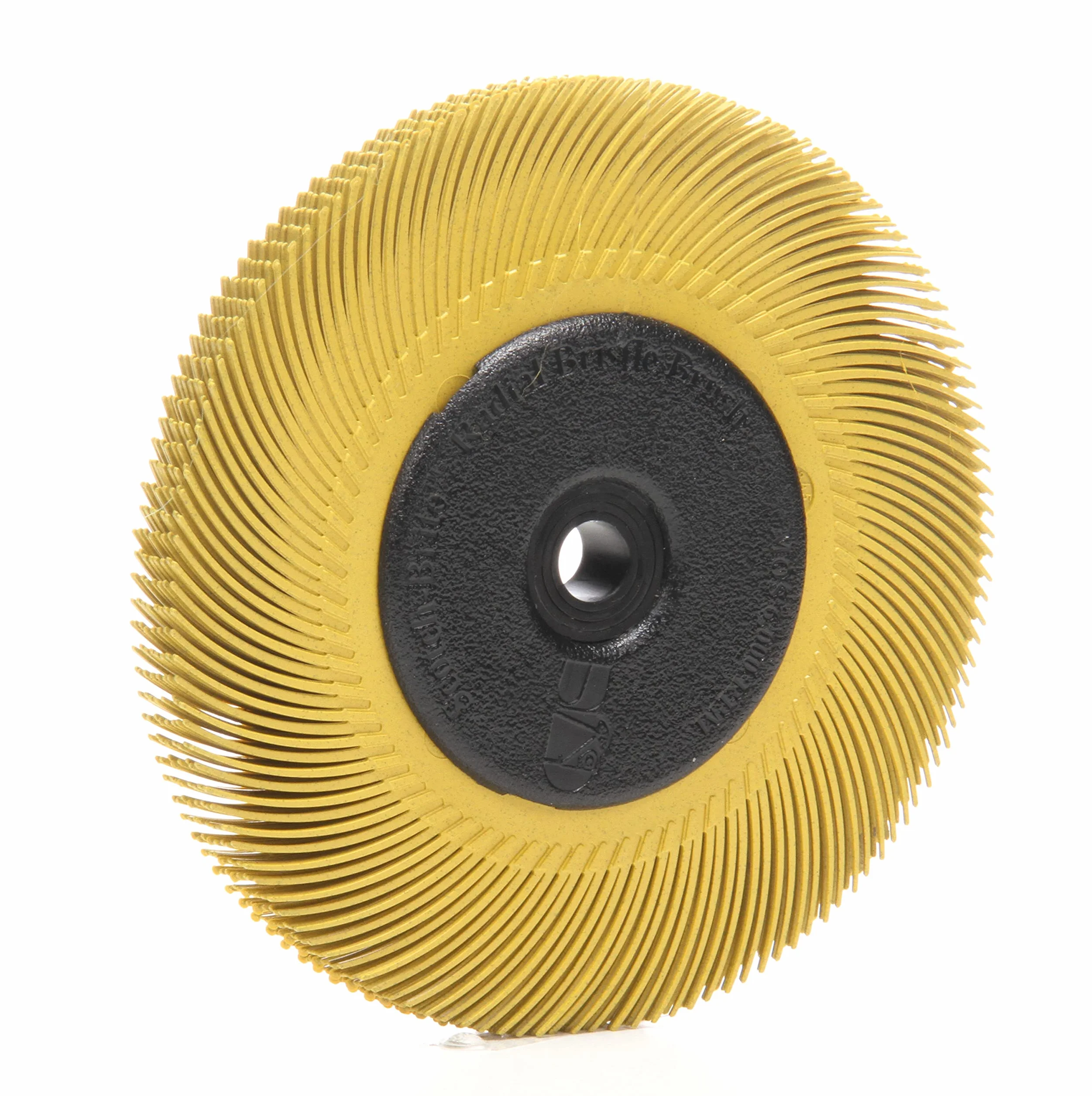 Spazzola radiale Scotch-Brite Bristle Tipe S BB-ZB, tipo C, P80, 150 mm, gialla, 1 unità