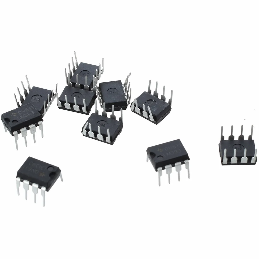 10 PZ LM393N LM393 DIP-8 Low Comparatore
