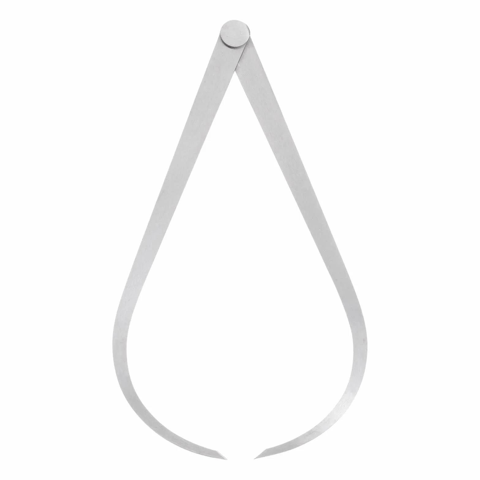 QUARKZMAN Calibro Fisso Esterno A Giunto 250mm 10 Pollici Acciaio Per Utensili Giunto A Frizione Strumento Di Misurazione Interna Per Intagli Modellatura Scultura, Argento