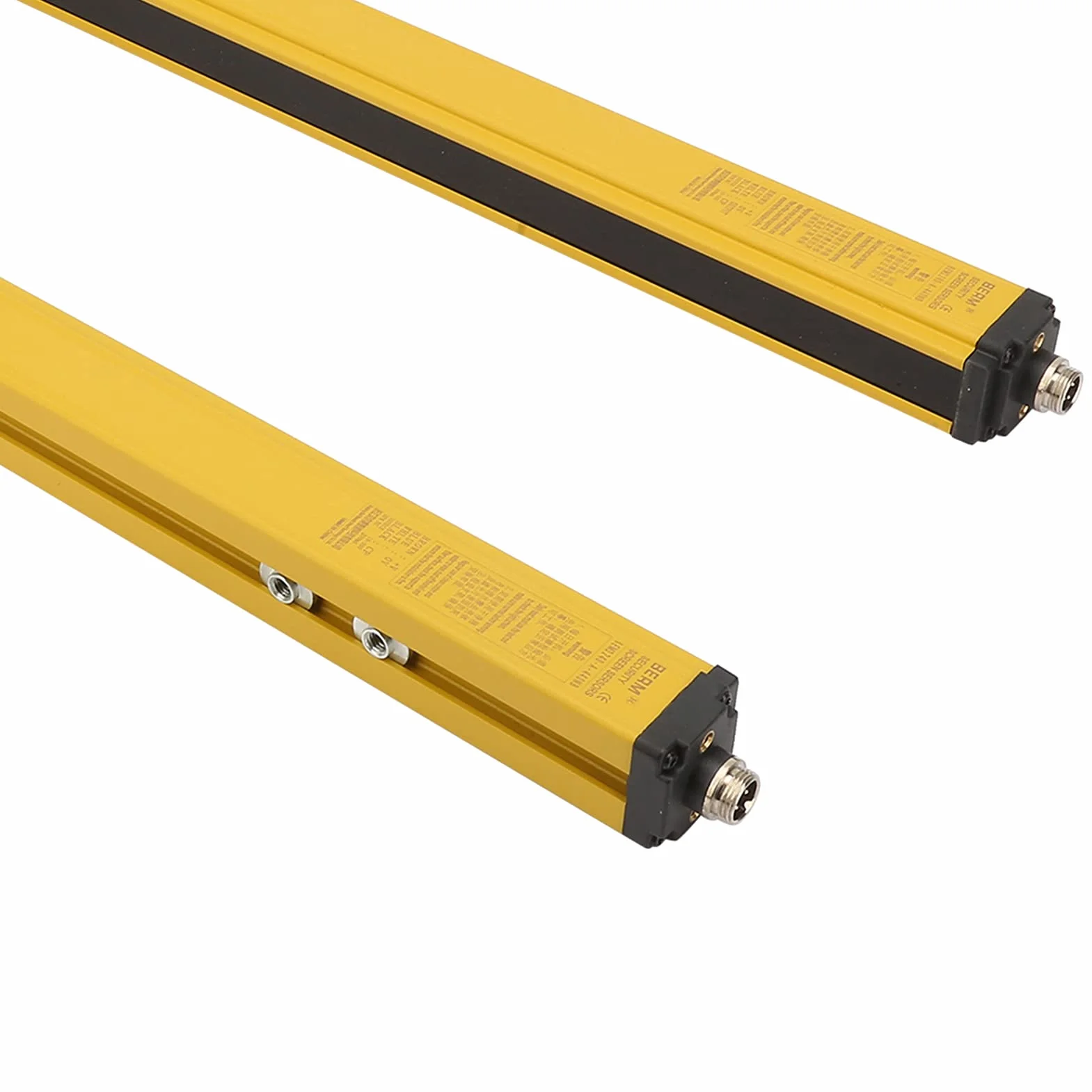 Sensore fotoelettrico a barriera di sicurezza, 12 fasci, NPN/NC, 10-30 VDC, grado di protezione IP65, modello BEM1240-A-440NB