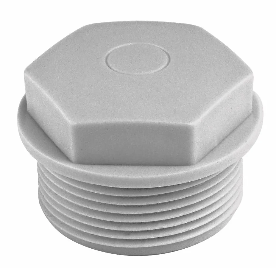 Kalitec tappi di tenuta M12 IP67 plastica grigio chiaro filettatura metrica M12 x 1,5