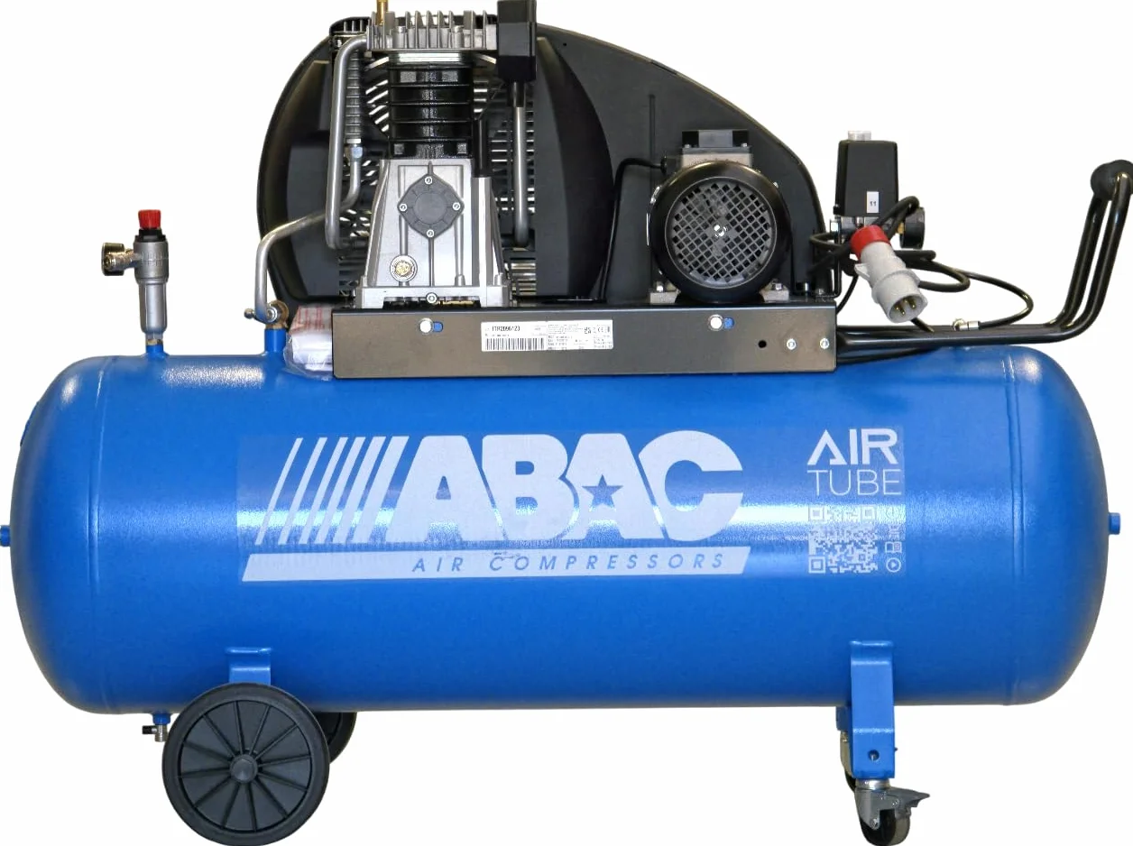 COMPRESSORE TRIFASE BISTADIO 3 HP 200 LITRI ABAC EXP A49B 200 CT3