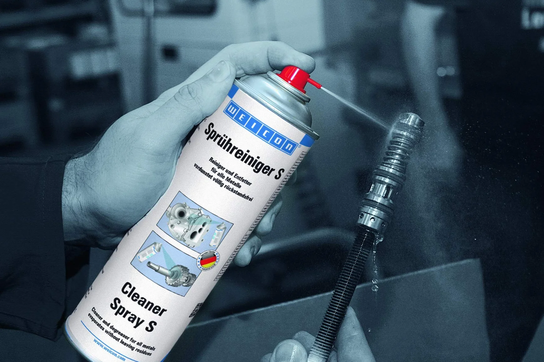 Weicon - Detergente S, Sgrassatore Per Metallo, Vetro, Ceramica E Plastica, 500 Ml