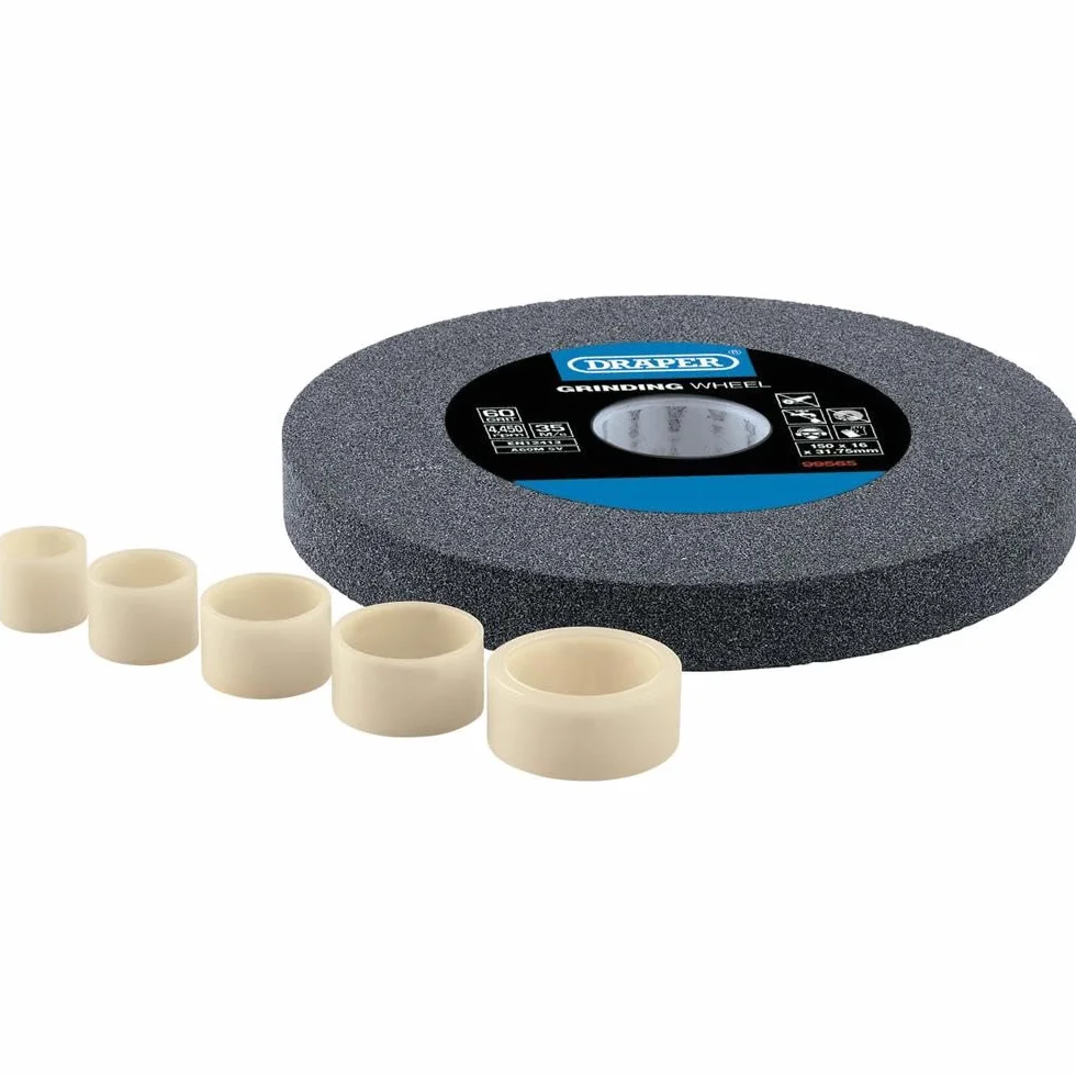 Draper Mola da banco in ossido di alluminio 150 x 16 mm 60 g