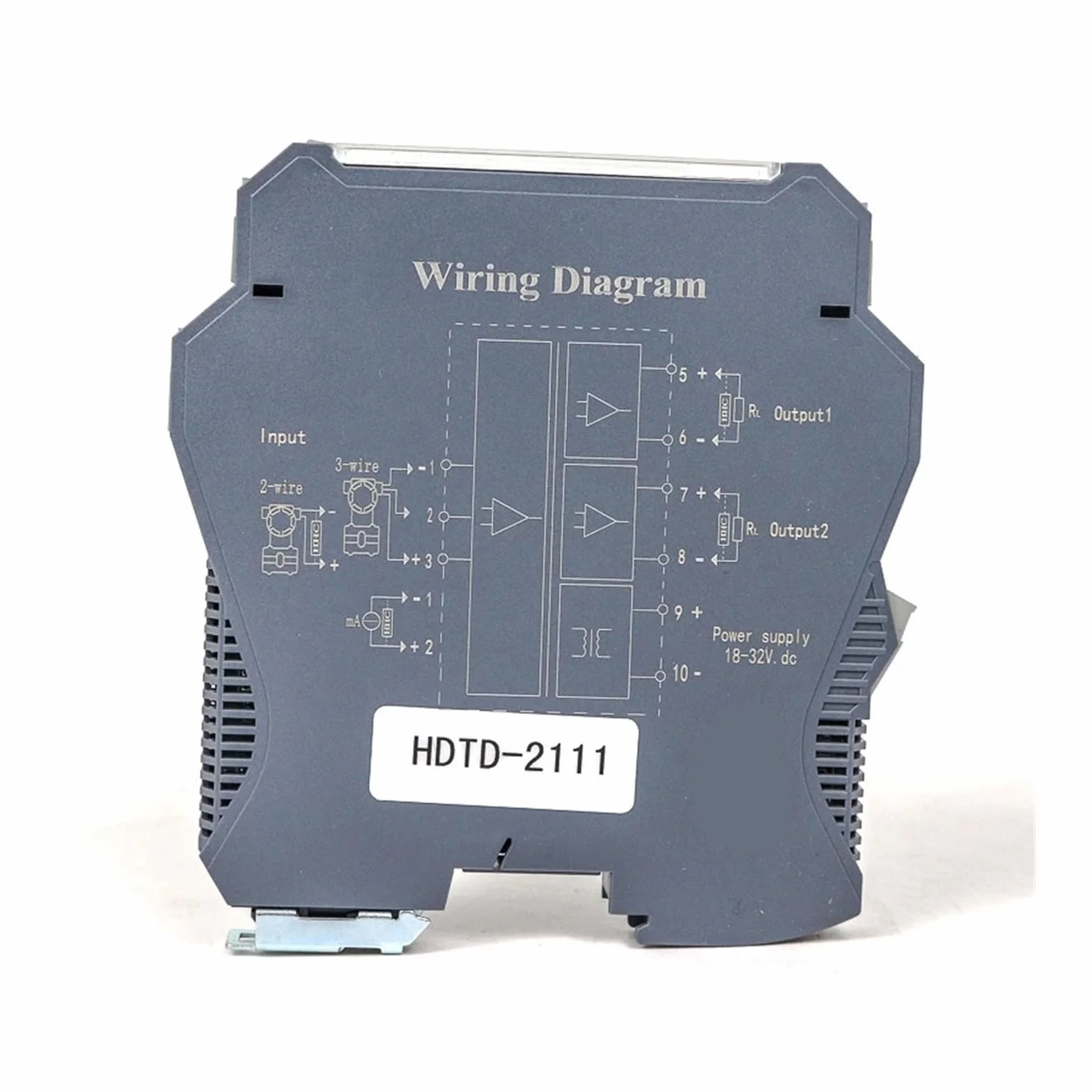 Convertitore di Isolamento del Segnale Attivo passivo analogico CC 4-20mA 0-10V Alimentatore 220V(0-10V in_220V_0-10V)