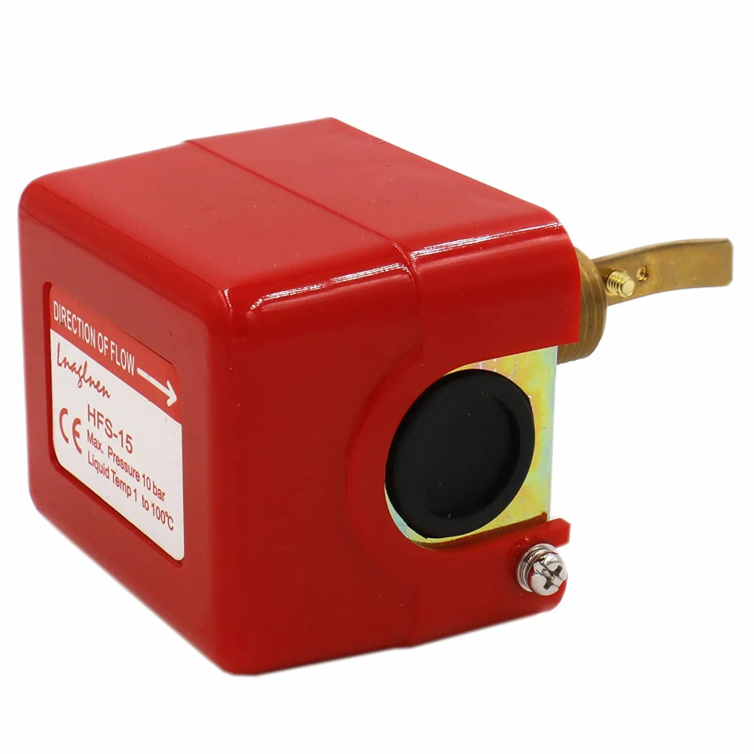 Interruttore di flusso dell'acqua HFS-15 Filo regolabile Doppio Tiro SPDT 220VAC 15A 1.0Mpa