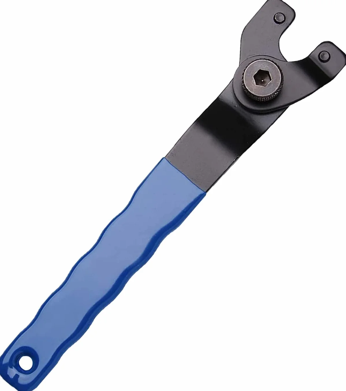 Chiave a brugola per smerigliatrice angolare regolabile 10-40 mm, manico in plastica 2 pin