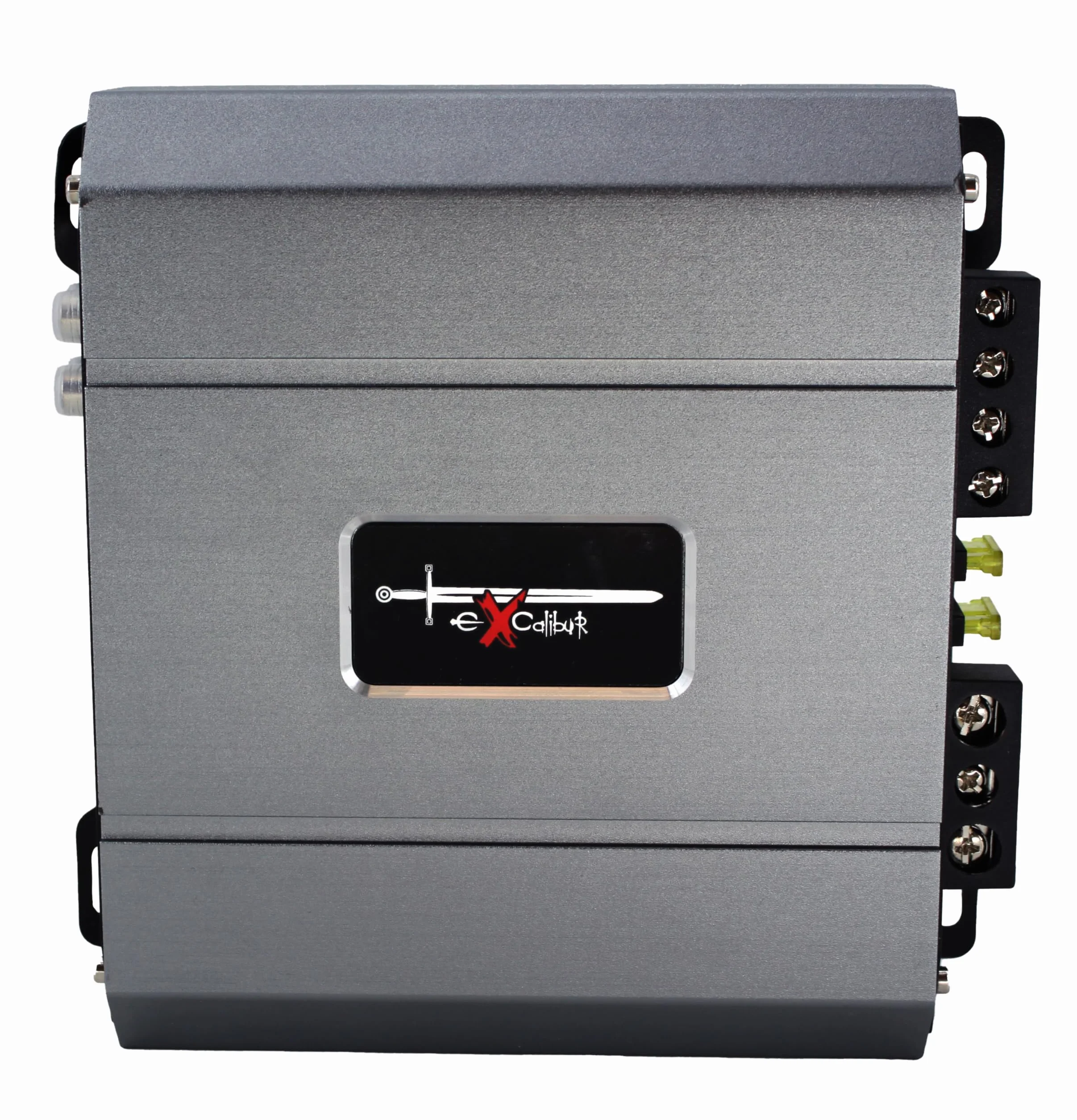 Excalibur X275.2 Amplificatore Audio Auto 2 Canali Stereo 2x650W con Bass-Boost 12 dB, Amplificatore Auto Subwoofer 1300W in modalità Bridge, Sub Sonic 10-50Hz e Low Pass Filter 50-200Hz, Serie 2025