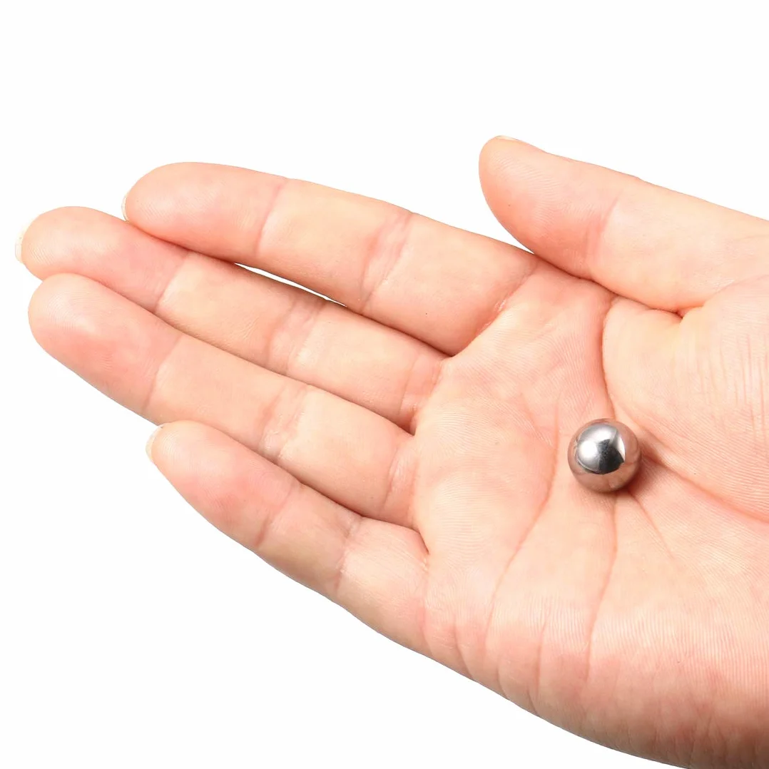 PATIKIL 12mm Precisione Sfere, 10pz Cuscinetto Sfere Cromo Acciaio G25