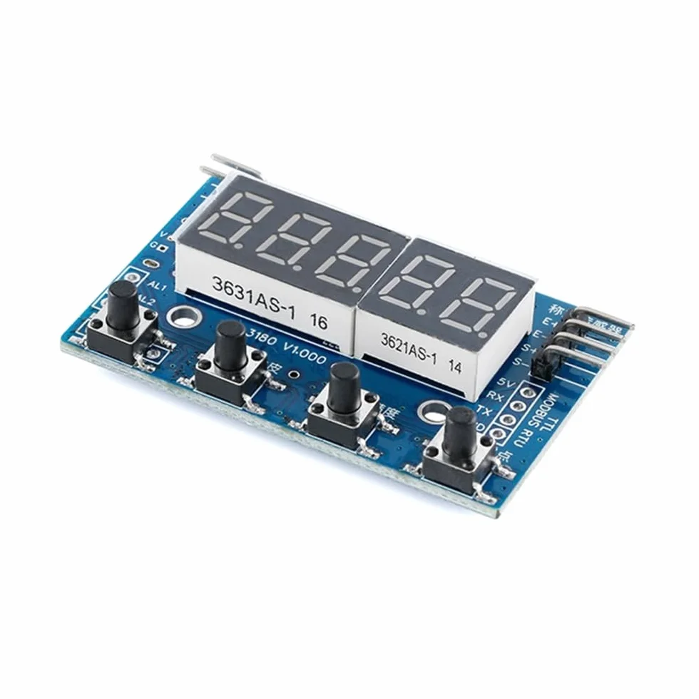 Module Cella di Carico Digitale,Sensori di Pesatura a 24 Bit Modbus Seriale TTL con Display