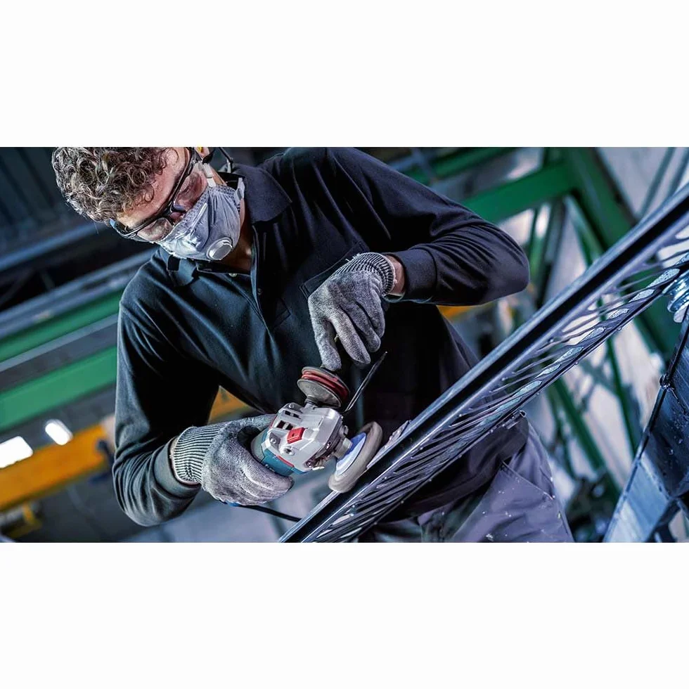 Bosch 1x Spazzola per smussatura PRO Stainless Steel clean a filo ondulato piccole, filetto M14 (per Metalli non ferrosi, Acciaio, Ø 100 mm, Professional Accessorio Smerigliatrice angolare piccola)