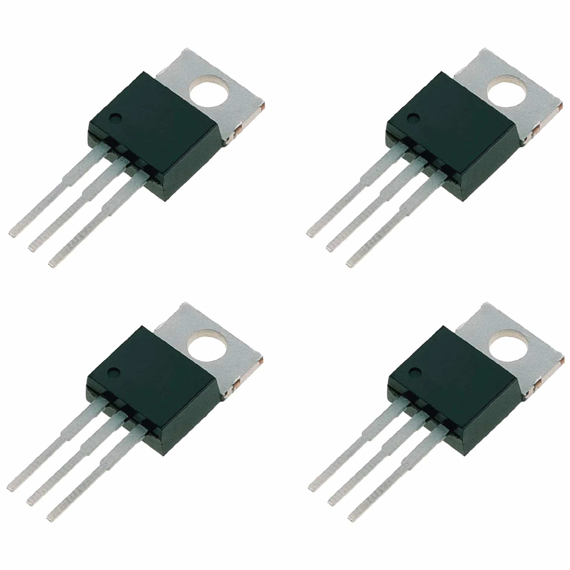 Kit di 4 transistor Darlington NPN TIP122 100V 5A