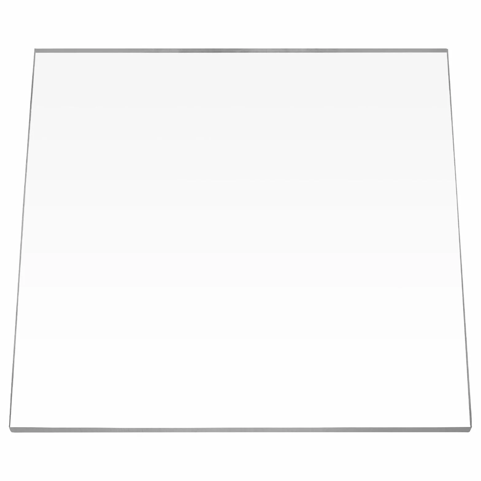 Foglio di Perspex trasparente, 300 x 300 mm, spessore 10 mm, acrilico resistente per cornici, pittura, progetti espositivi