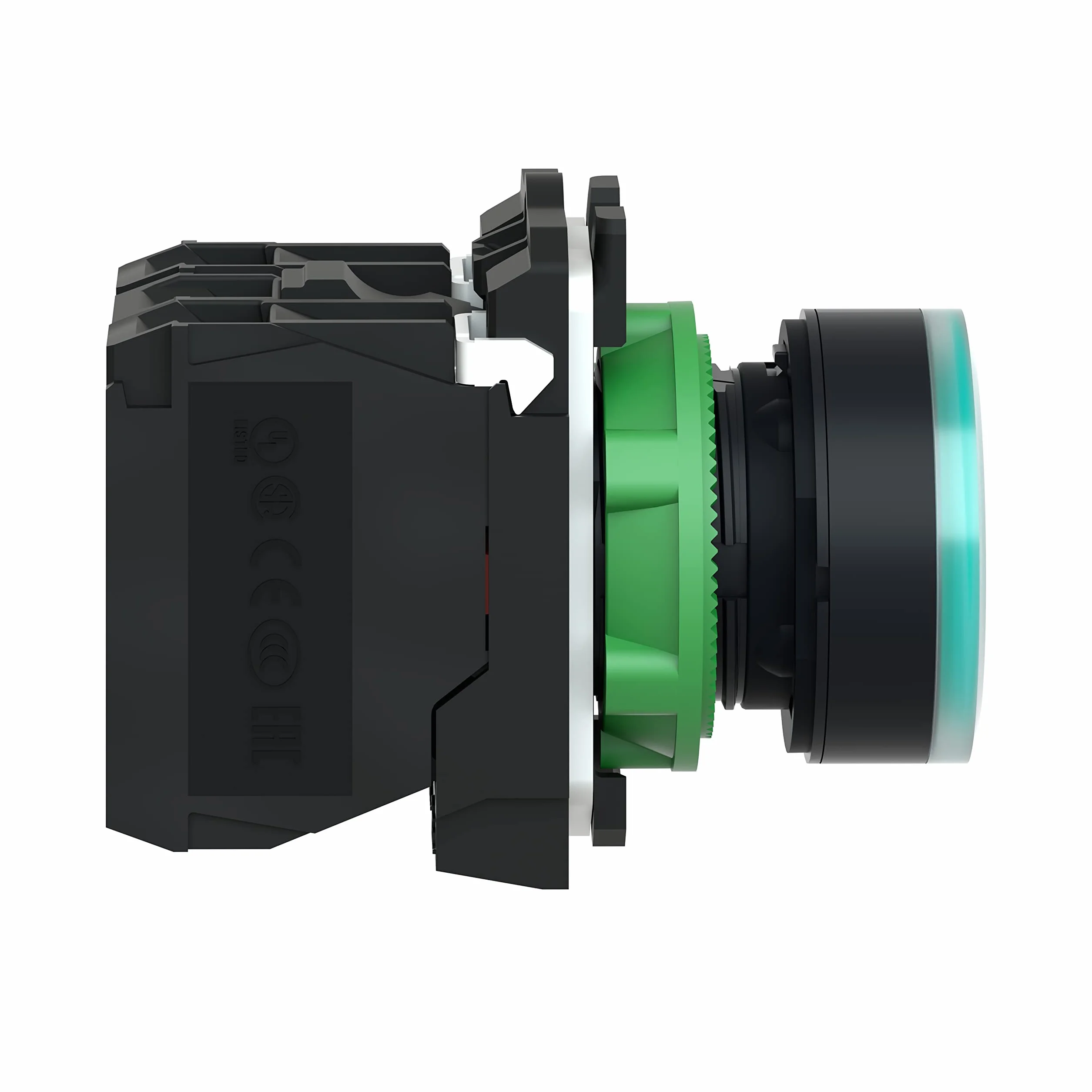 PULS.LUM.LED 230V NA+NC VERDE