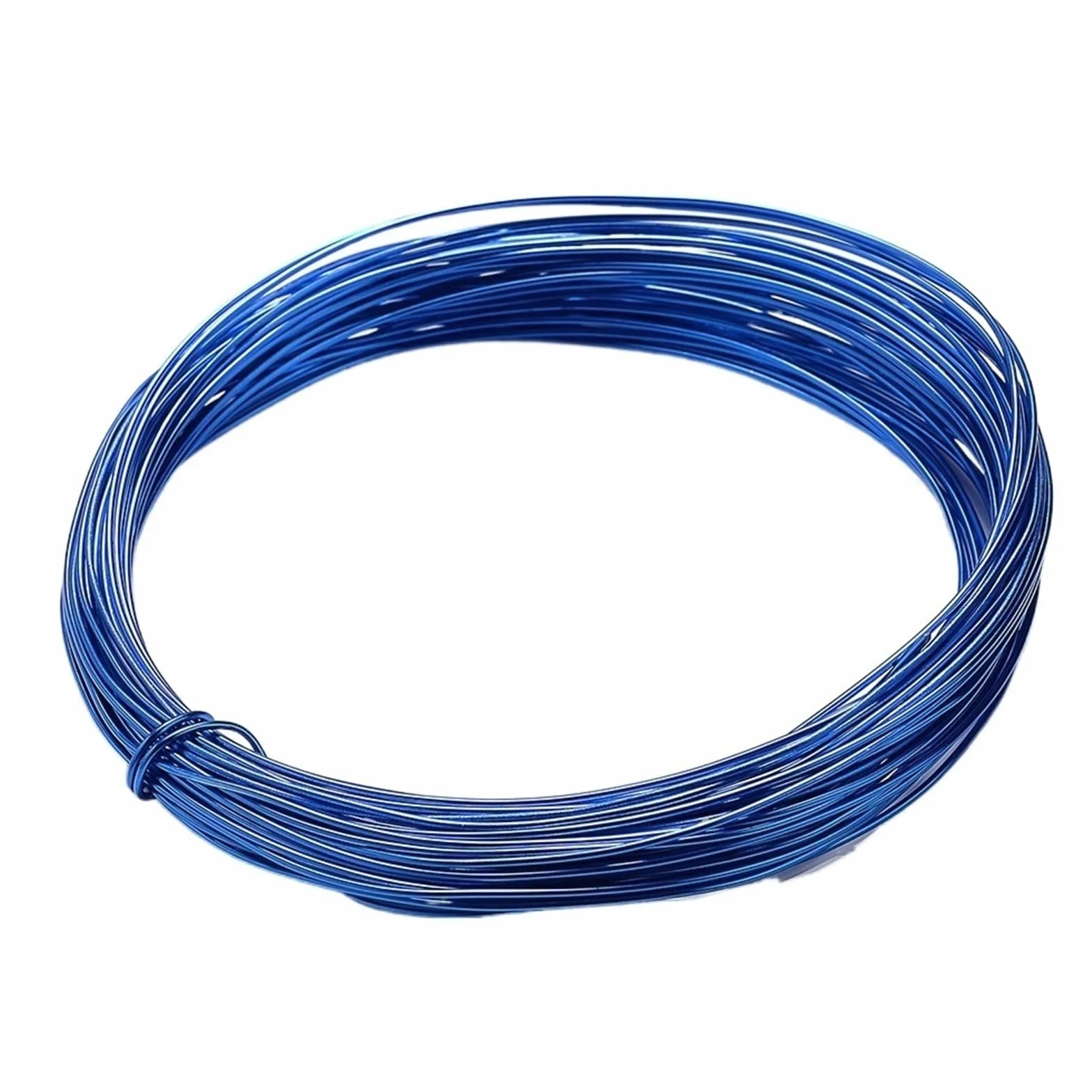 Filo di Alluminio per l'artigianato, 10 Metri/Rotolo 0,6 mm- 1,2 mm Filo di Alluminio colorato Processo di Tessitura Fai da Te(16,0.6mm)