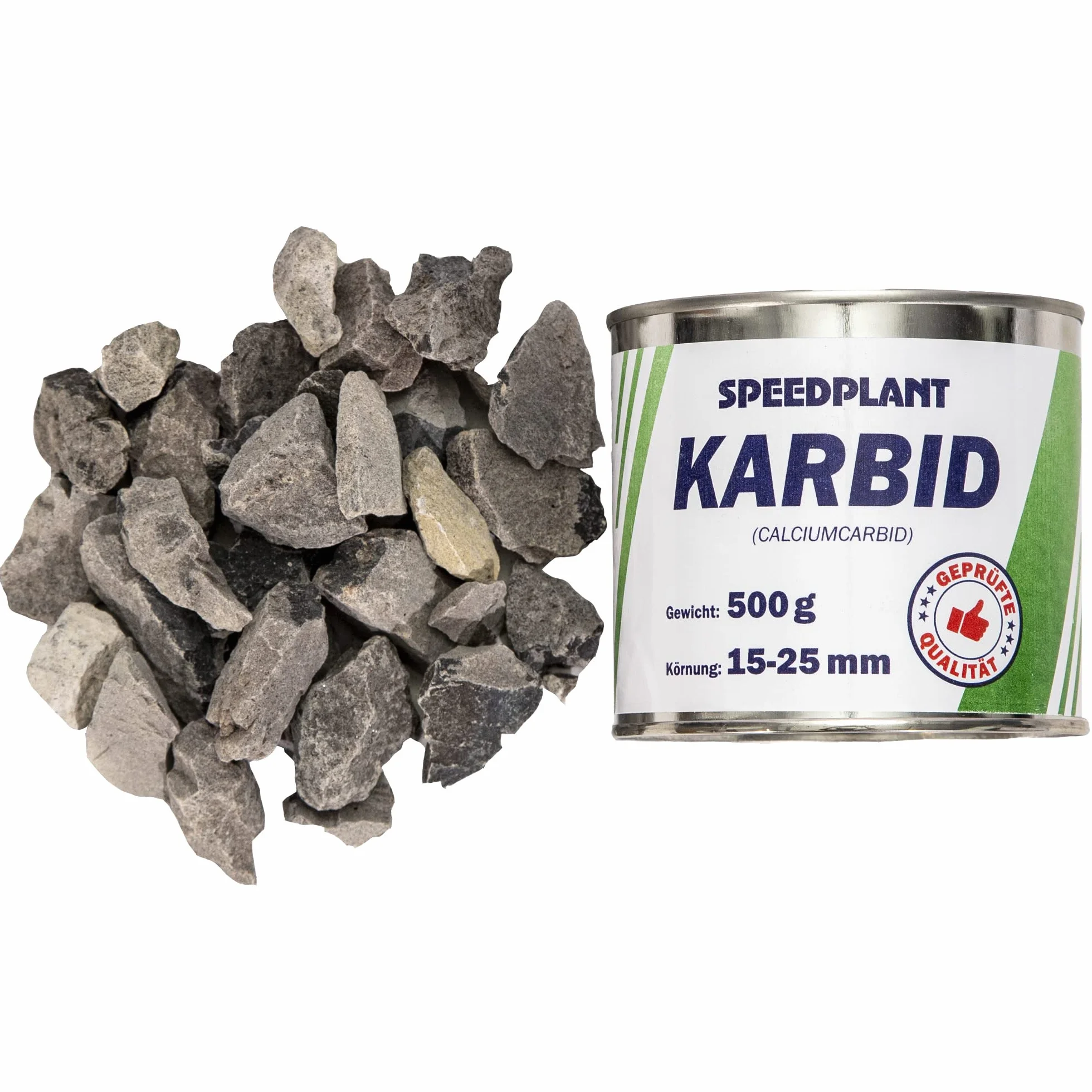 SPEEDPLANT carburo 3 kg, carburo di Calcio Pietre 15-25mm, carburo per lampade