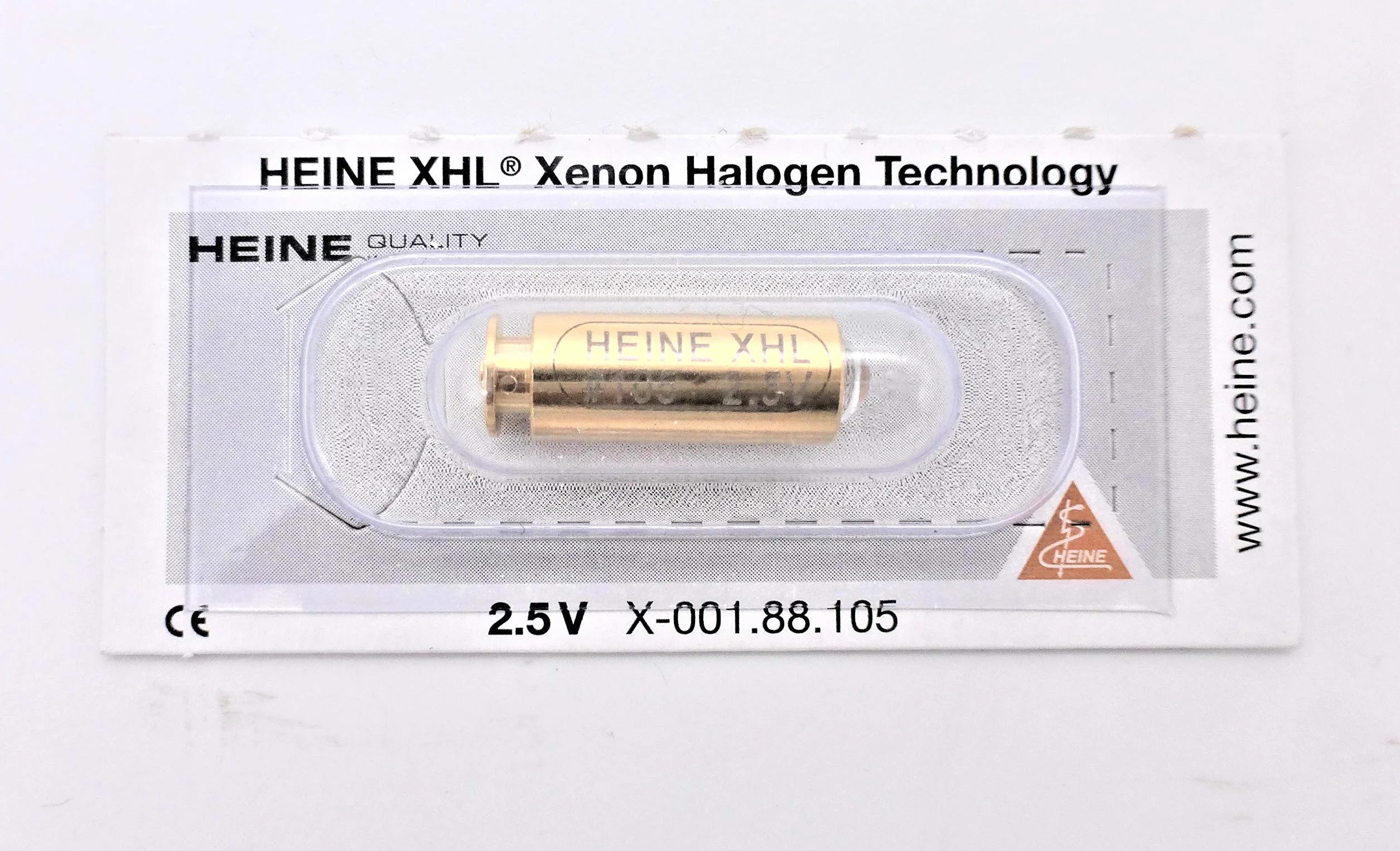 Heine 105 2.5V Lampadina per Otoscopi F.O. Mini 3000