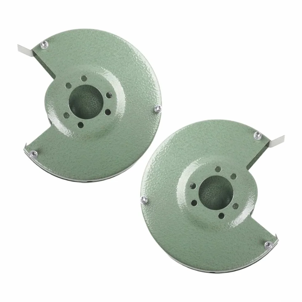 Copertura protettiva per smerigliatrice da banco 15,2 cm, rettificatrice tipo 150, protezione sicurezza, ferro, verde