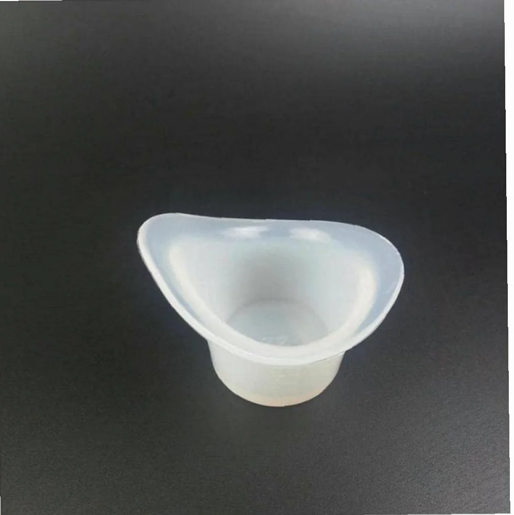 Lavaggio Morbido Tazza di Plastica di Lavaggio della Tazza con Oftalmico Lavaggio Oculare Lavaggio Oculare Coppa 8ml Eye Care Soluzione di Lavaggio Cup